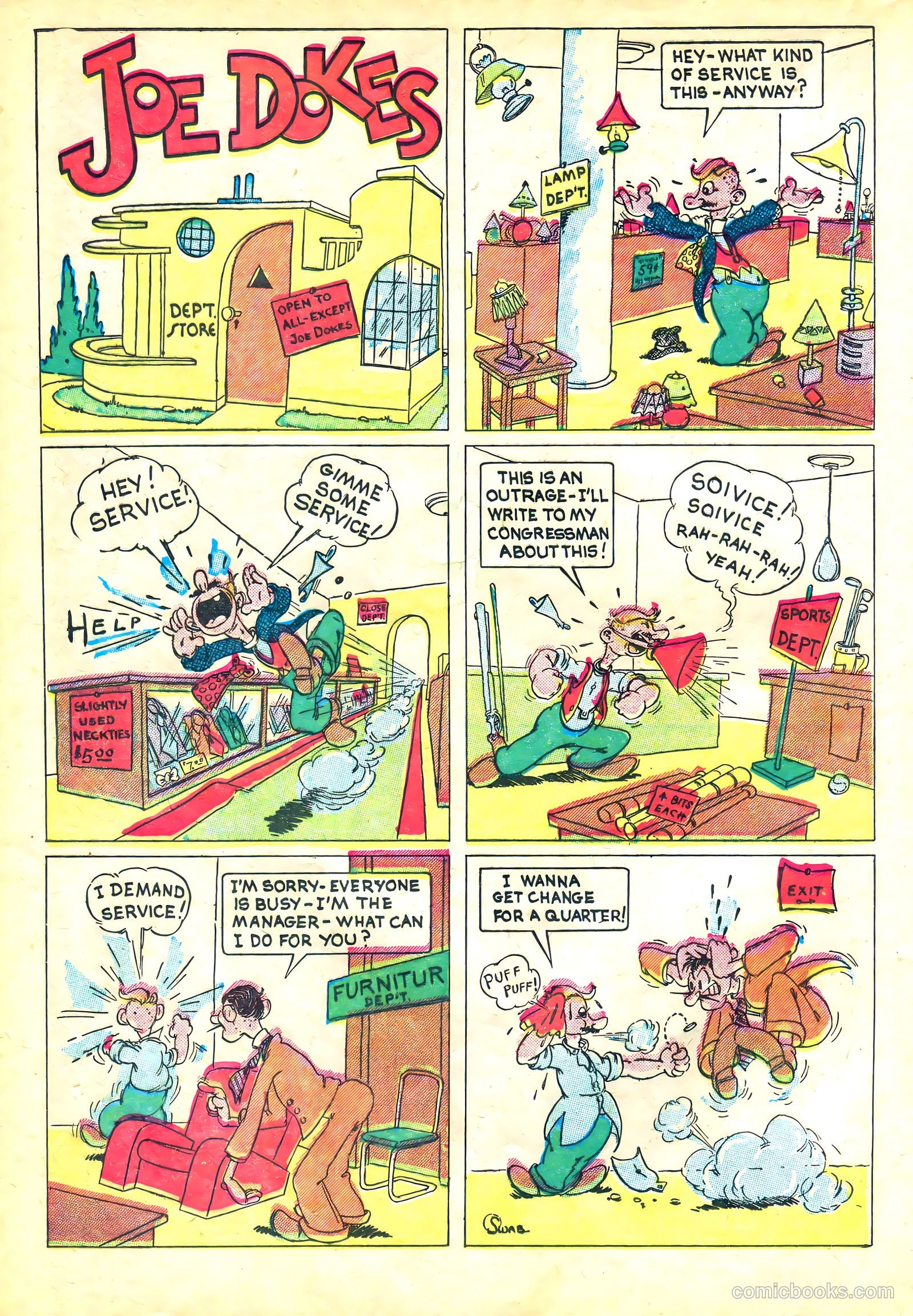 Funny Picture Stories v2 #5 — page 44 of 68
