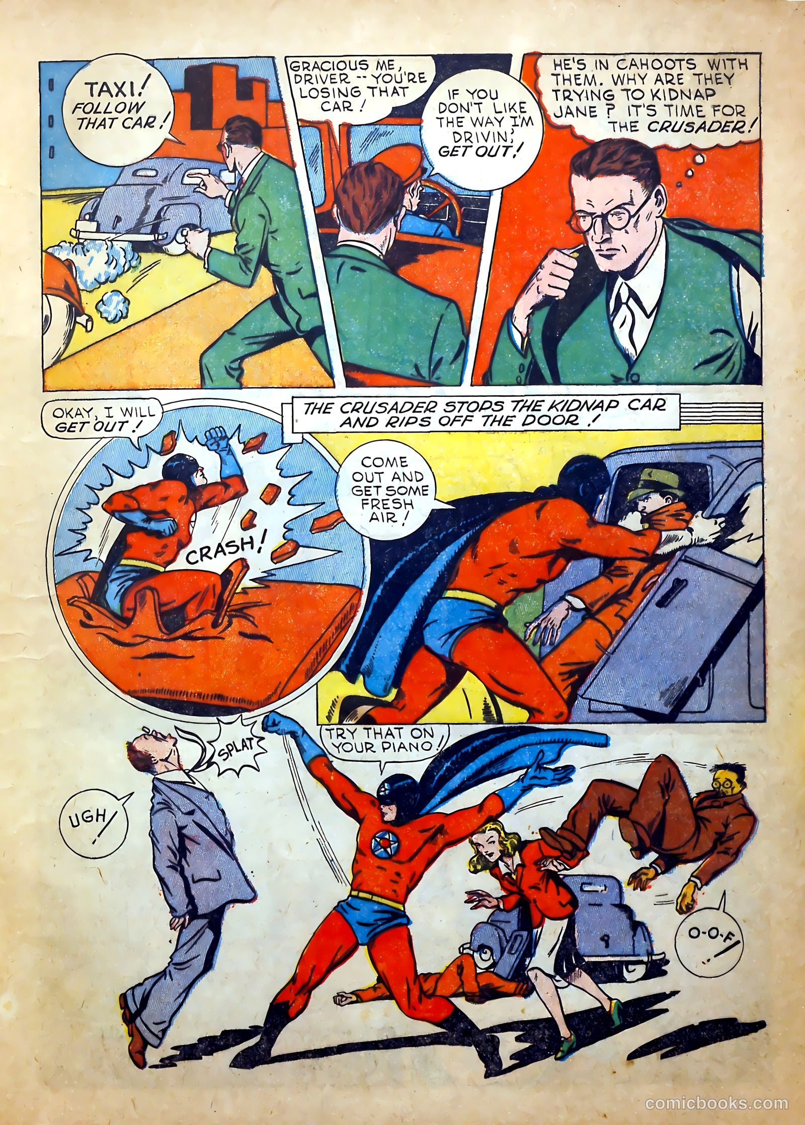 Thrilling Comics #29 (1940) — page 17 of 68