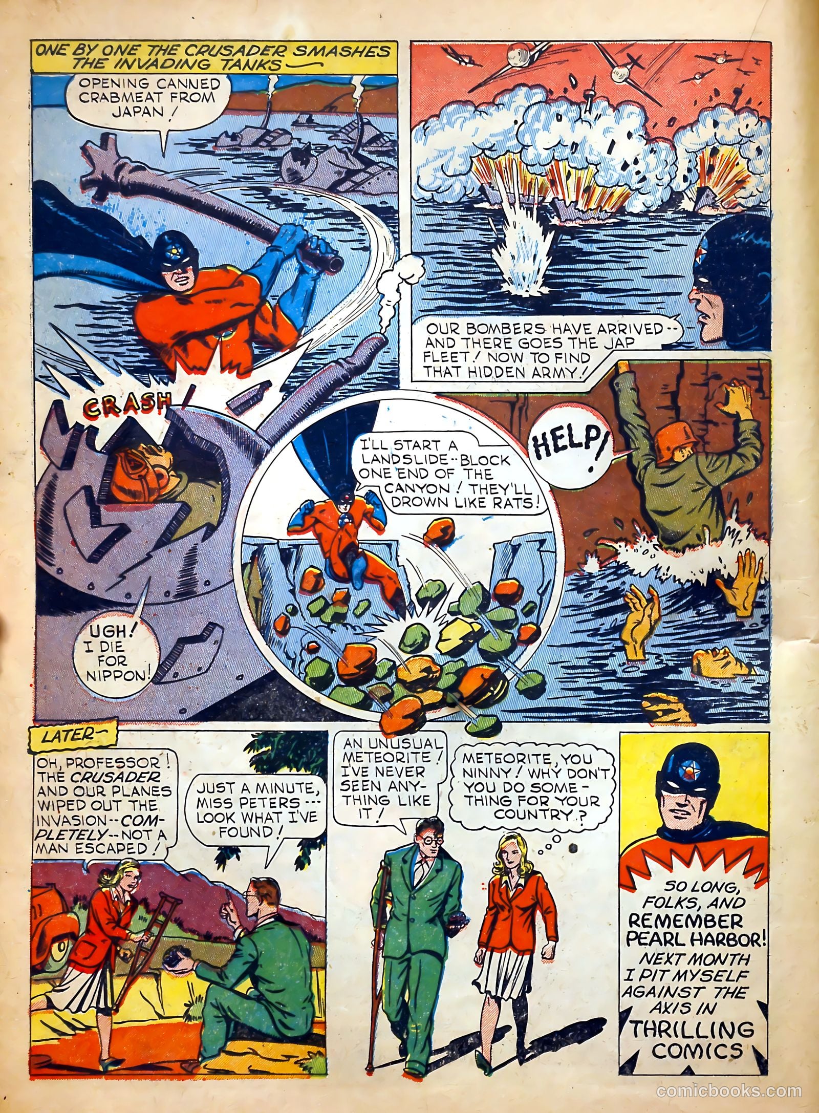 Thrilling Comics #29 (1940) — page 22 of 68