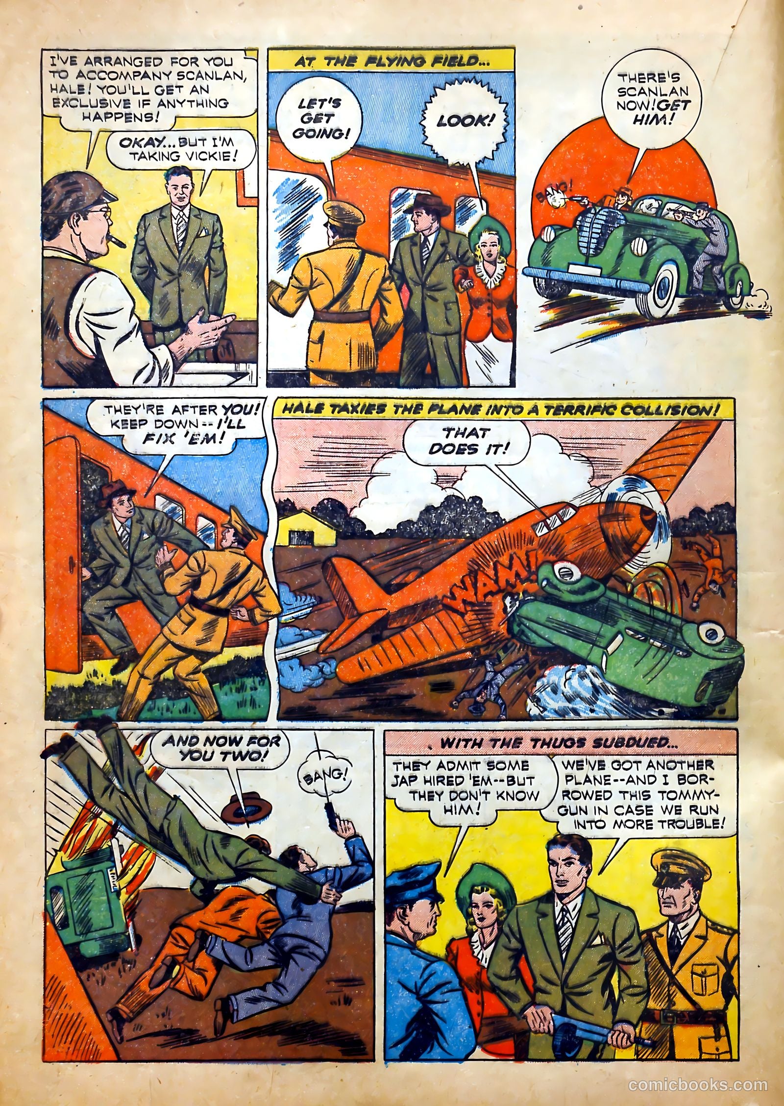 Thrilling Comics #29 (1940) — page 24 of 68
