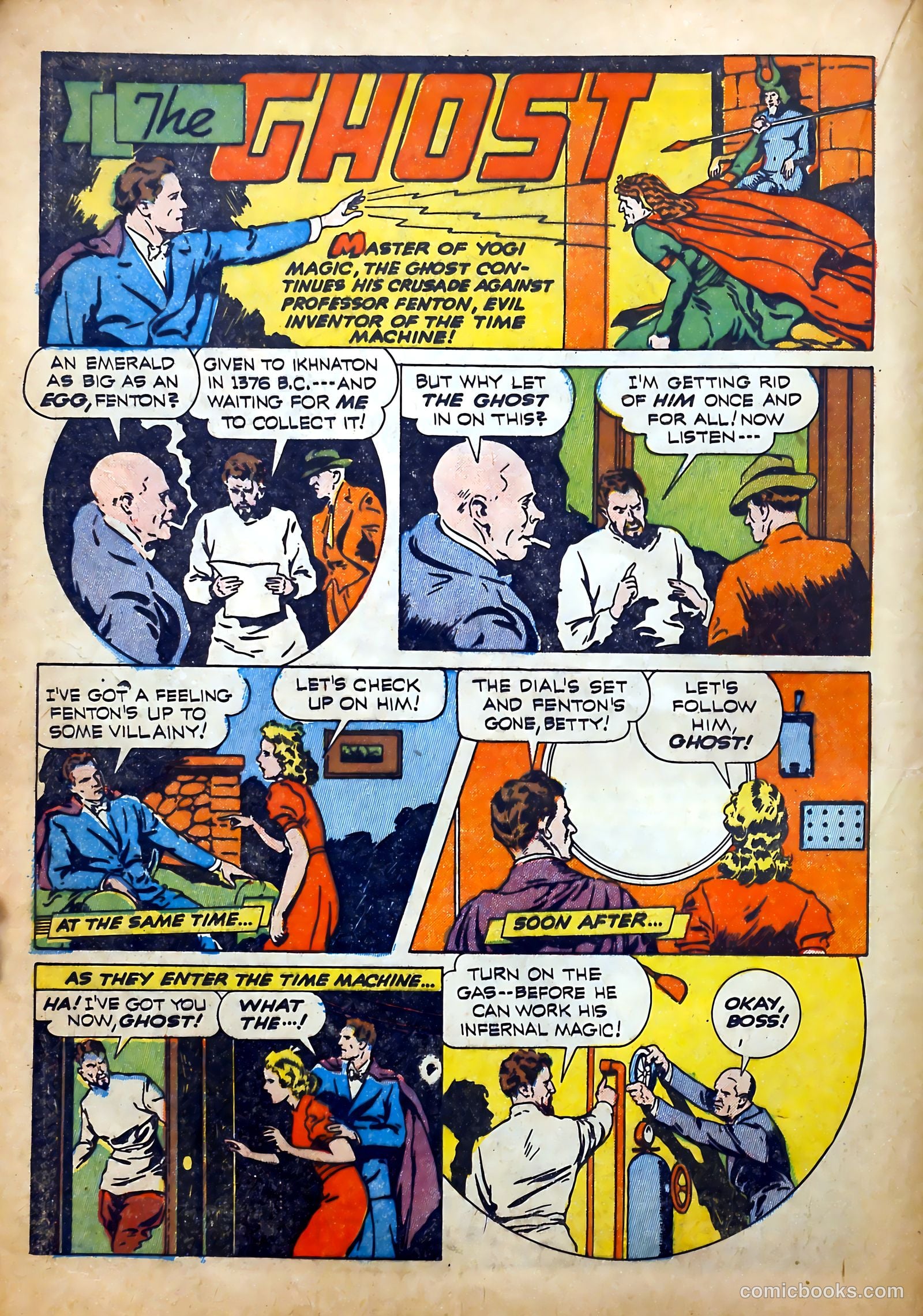 Thrilling Comics #29 (1940) — page 32 of 68