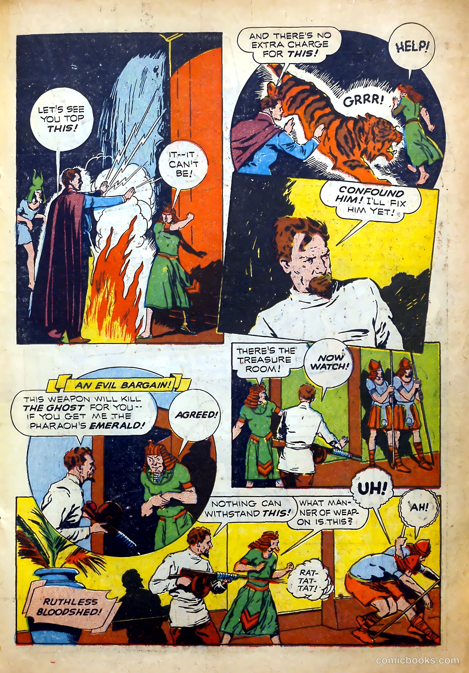 Thrilling Comics #29 (1940) — page 35 of 68