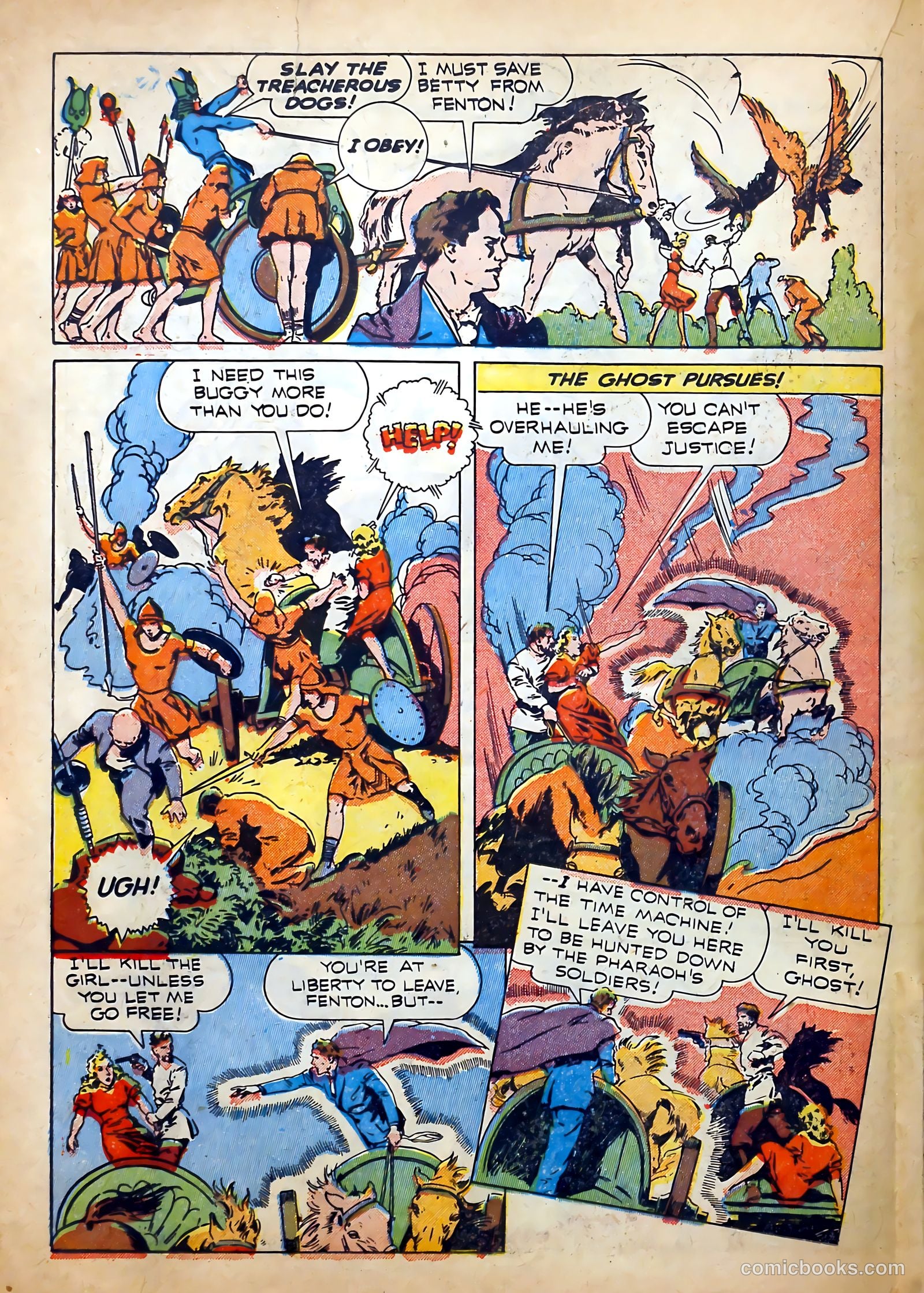 Thrilling Comics #29 (1940) — page 38 of 68
