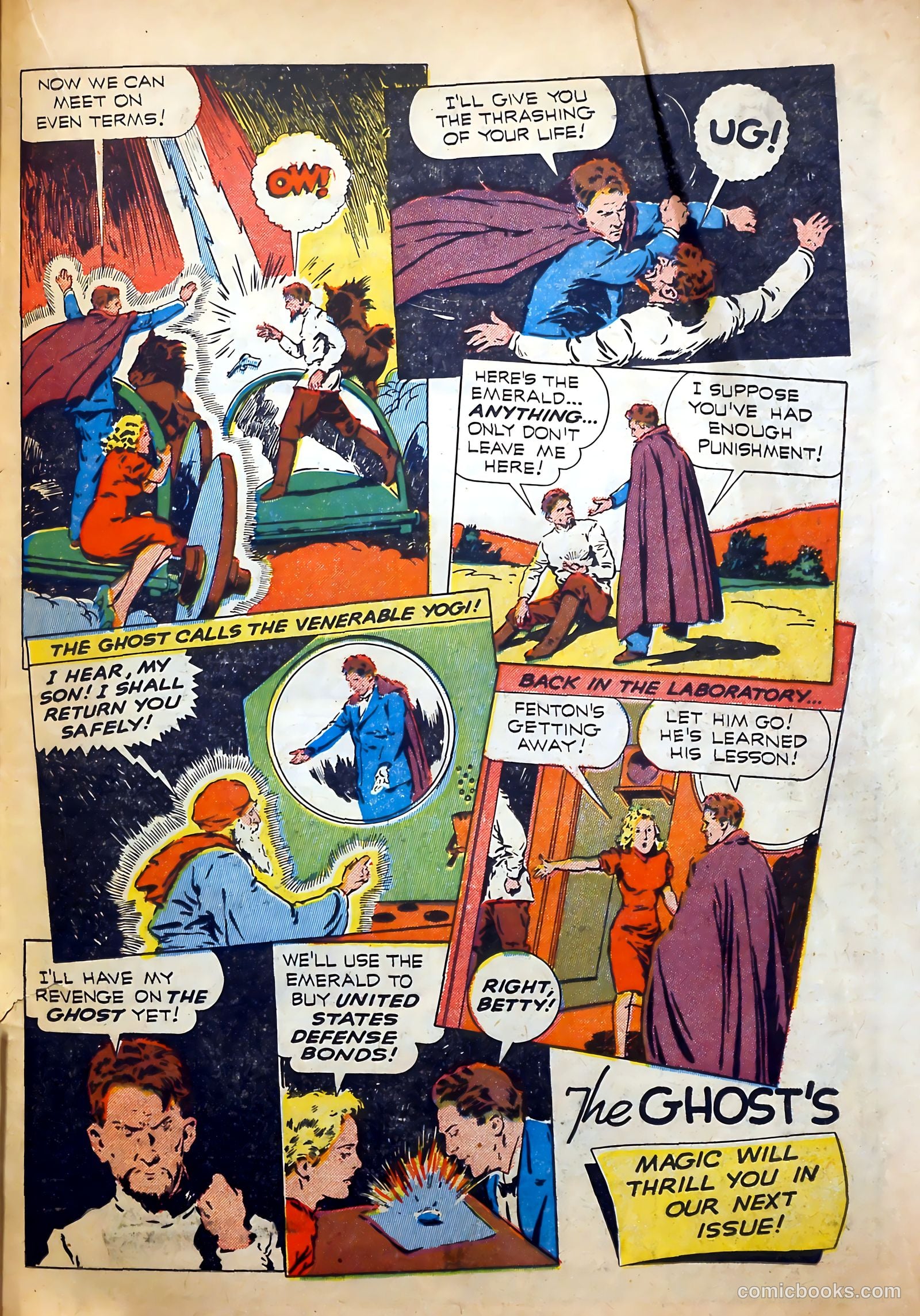 Thrilling Comics #29 (1940) — page 39 of 68
