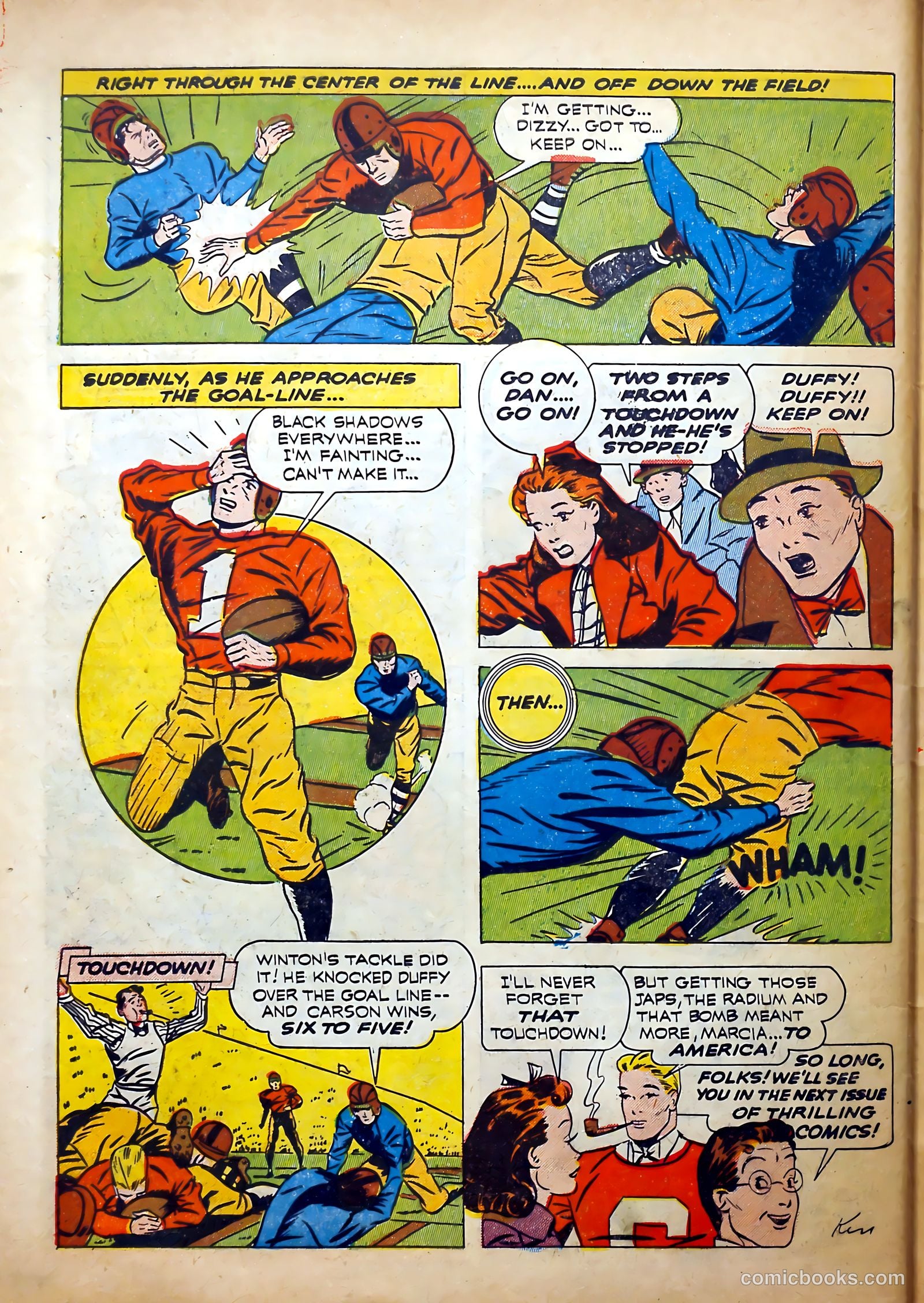 Thrilling Comics #29 (1940) — page 54 of 68