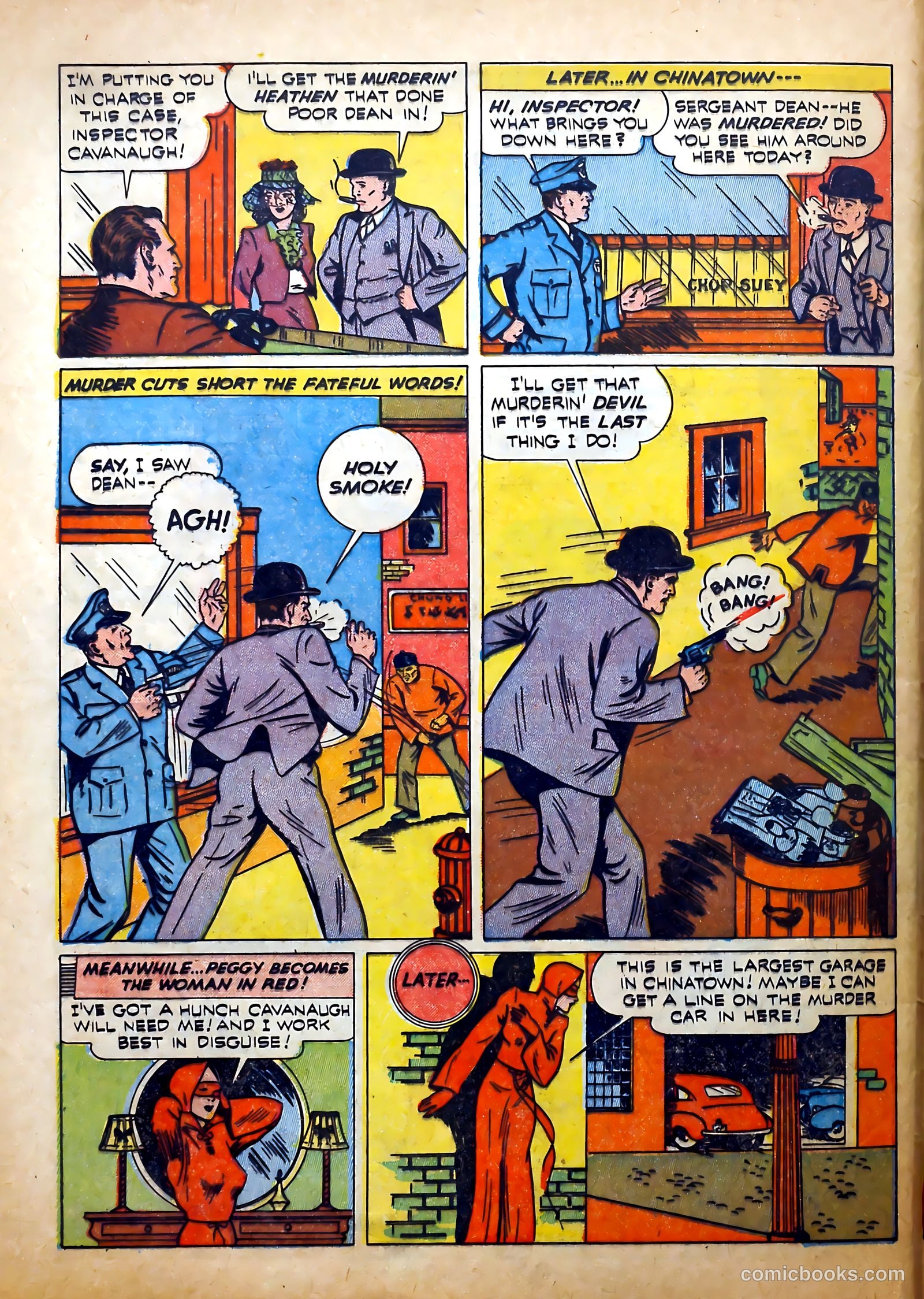 Thrilling Comics #29 (1940) — page 56 of 68