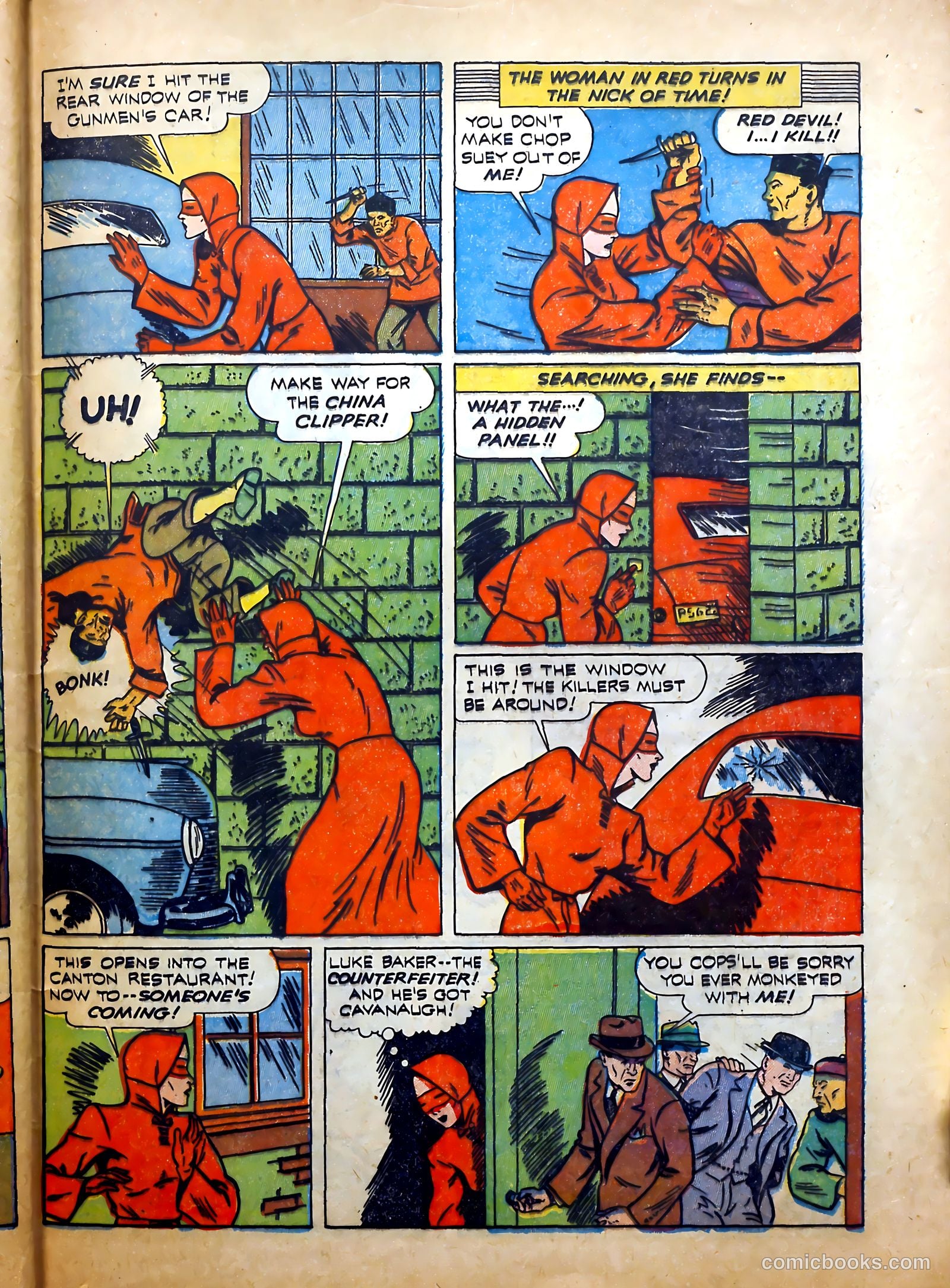 Thrilling Comics #29 (1940) — page 57 of 68