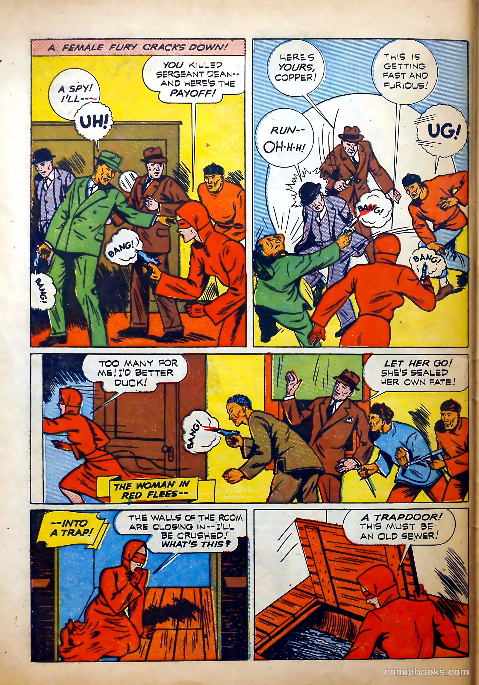 Thrilling Comics #29 (1940) — page 58 of 68