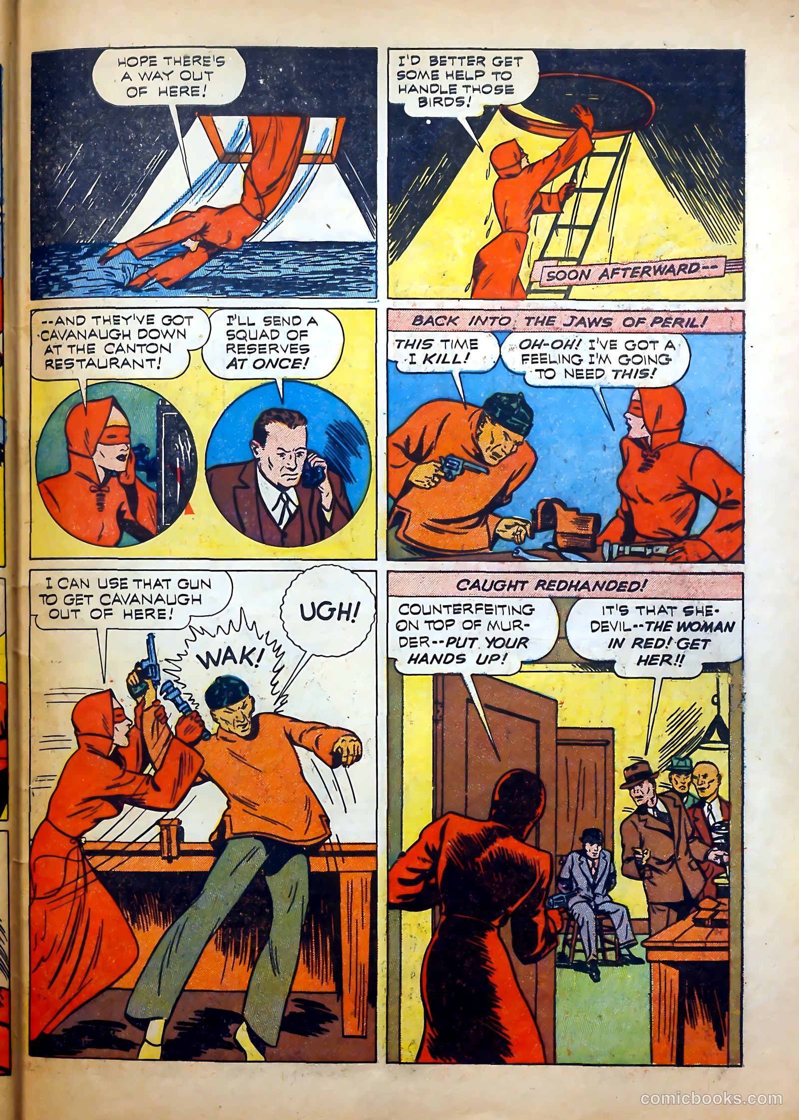 Thrilling Comics #29 (1940) — page 59 of 68