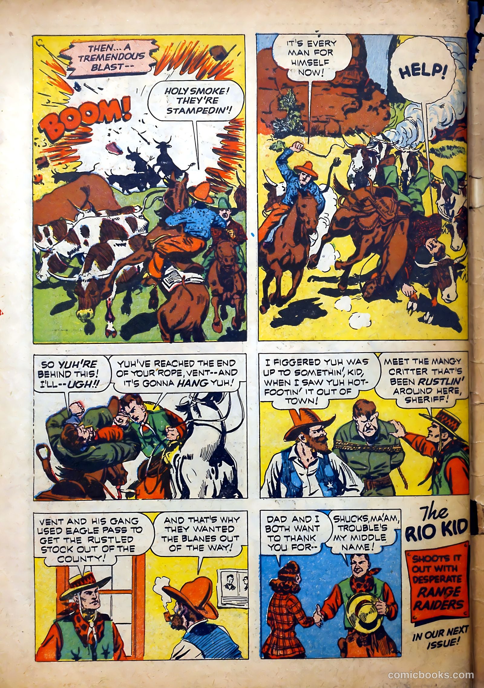 Thrilling Comics #29 (1940) — page 66 of 68
