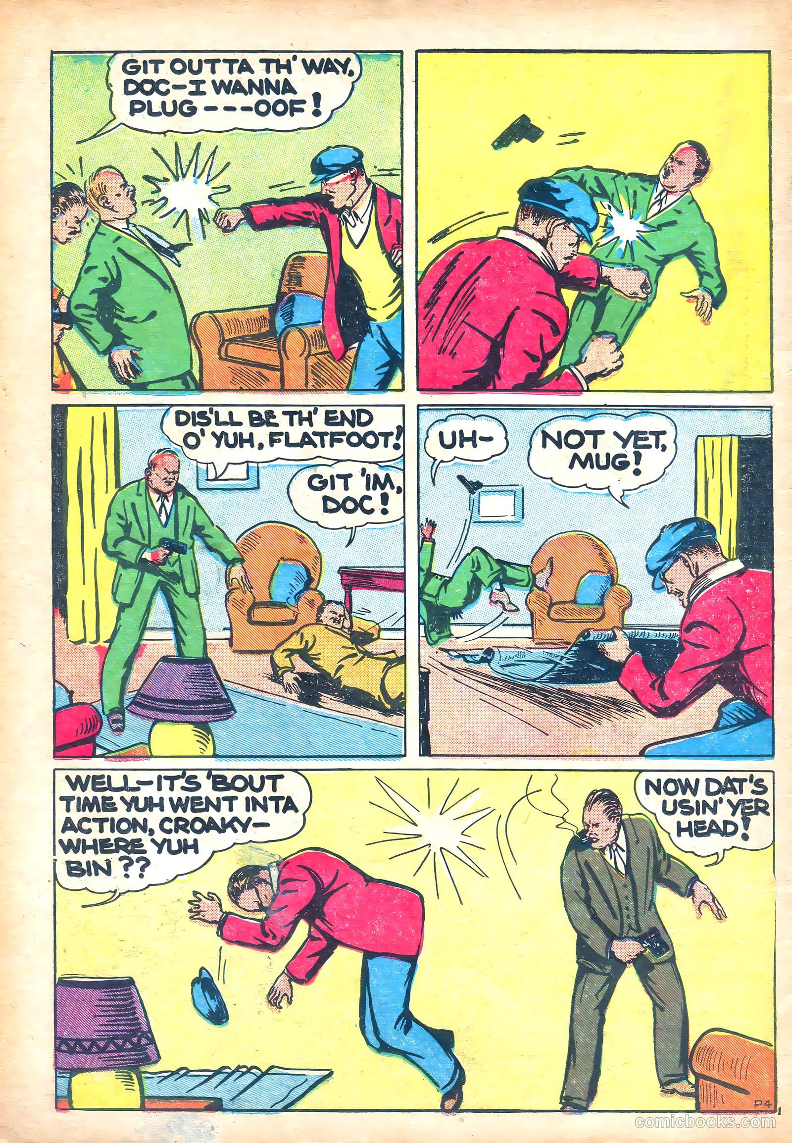 Keen Detective Funnies 5 v2 #1 — page 6 of 52