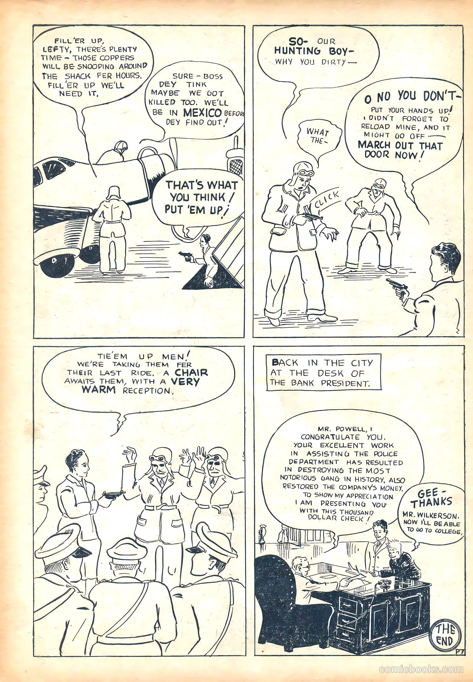Keen Detective Funnies 5 v2 #1 — page 16 of 52