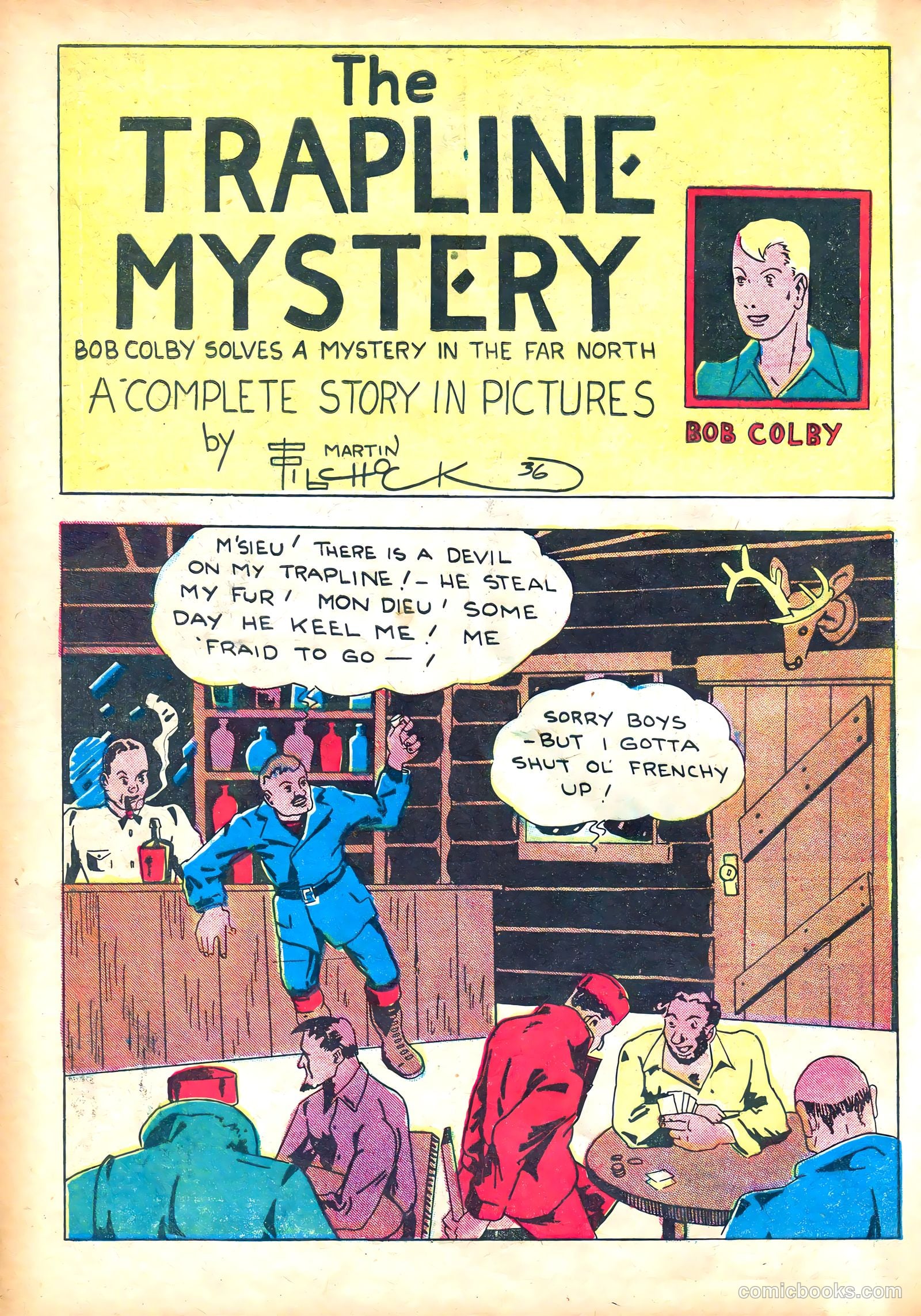 Keen Detective Funnies 5 v2 #1 — page 24 of 52