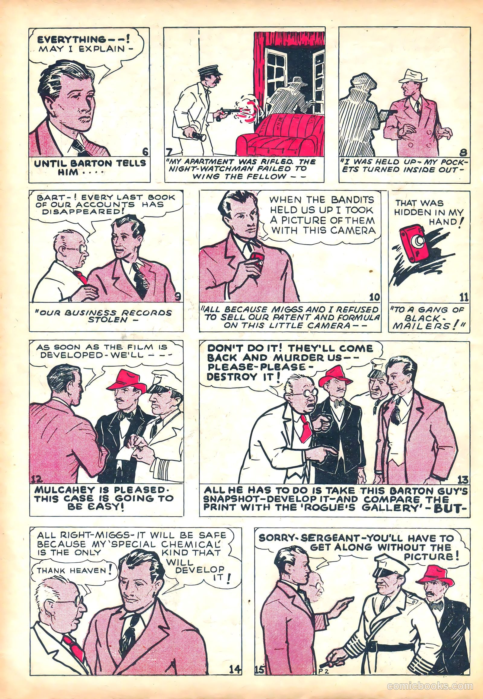 Keen Detective Funnies 5 v2 #1 — page 32 of 52
