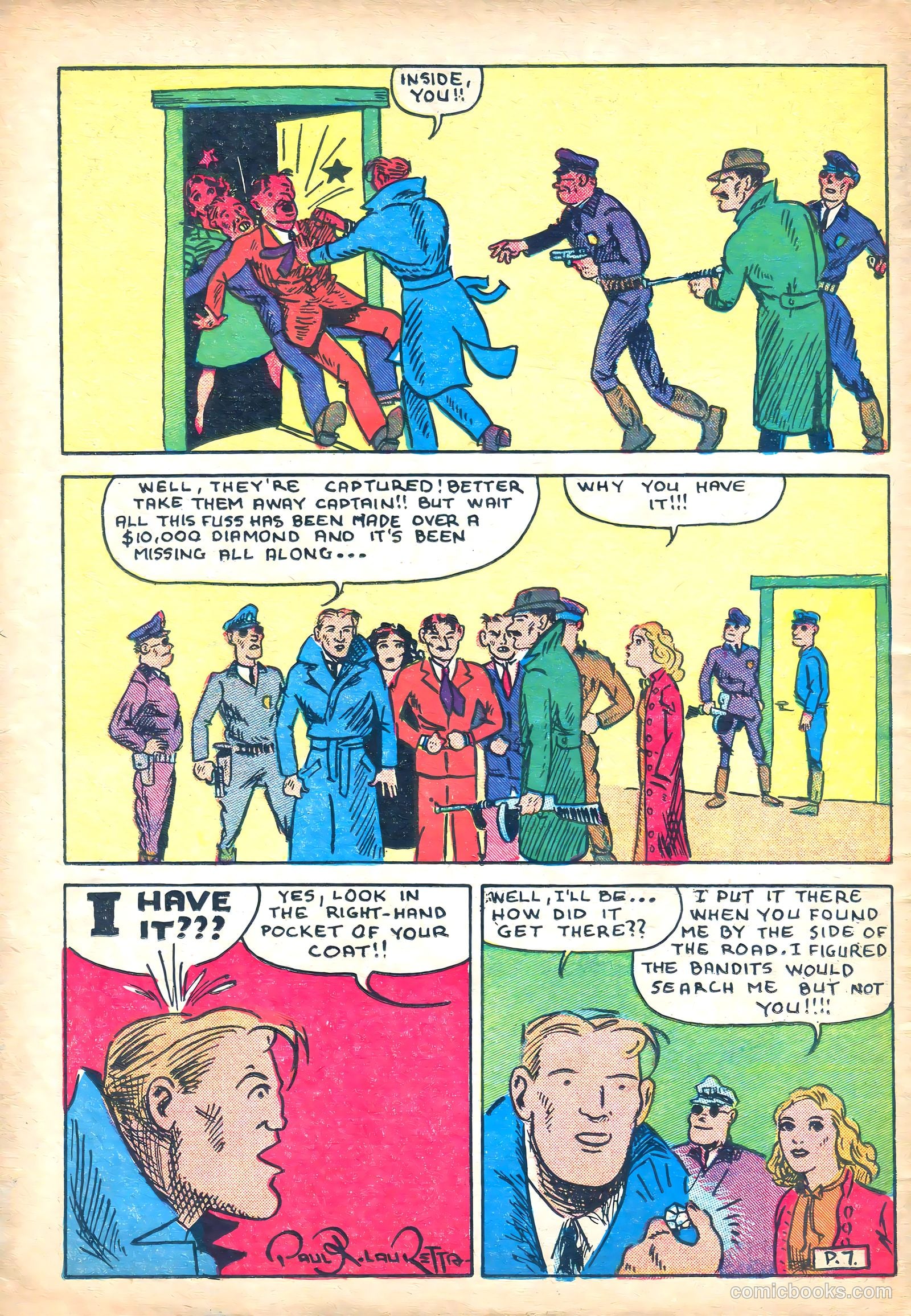 Keen Detective Funnies 5 v2 #1 — page 50 of 52