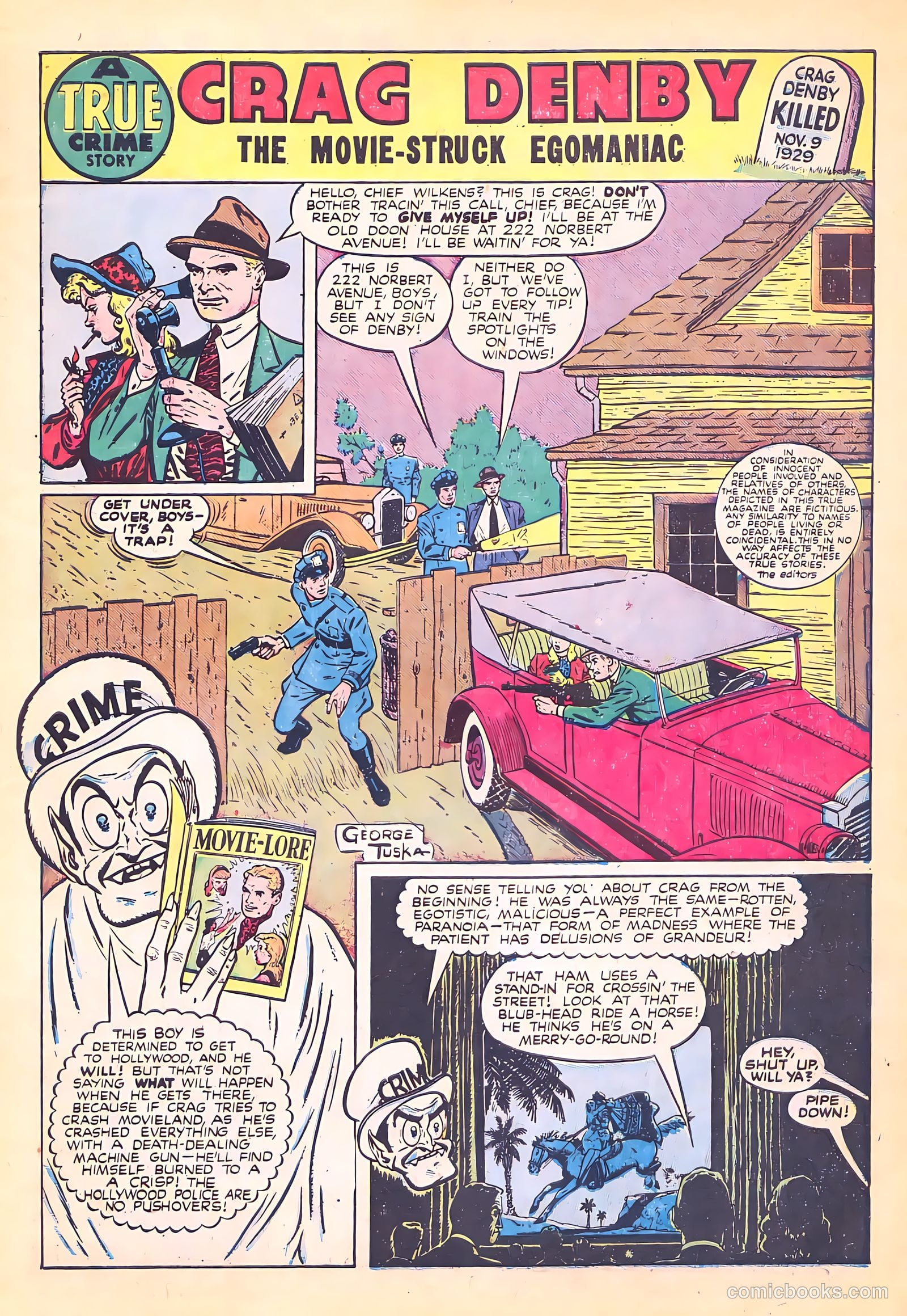 Crime Does Not Pay #72 (1942) — page 3 of 54