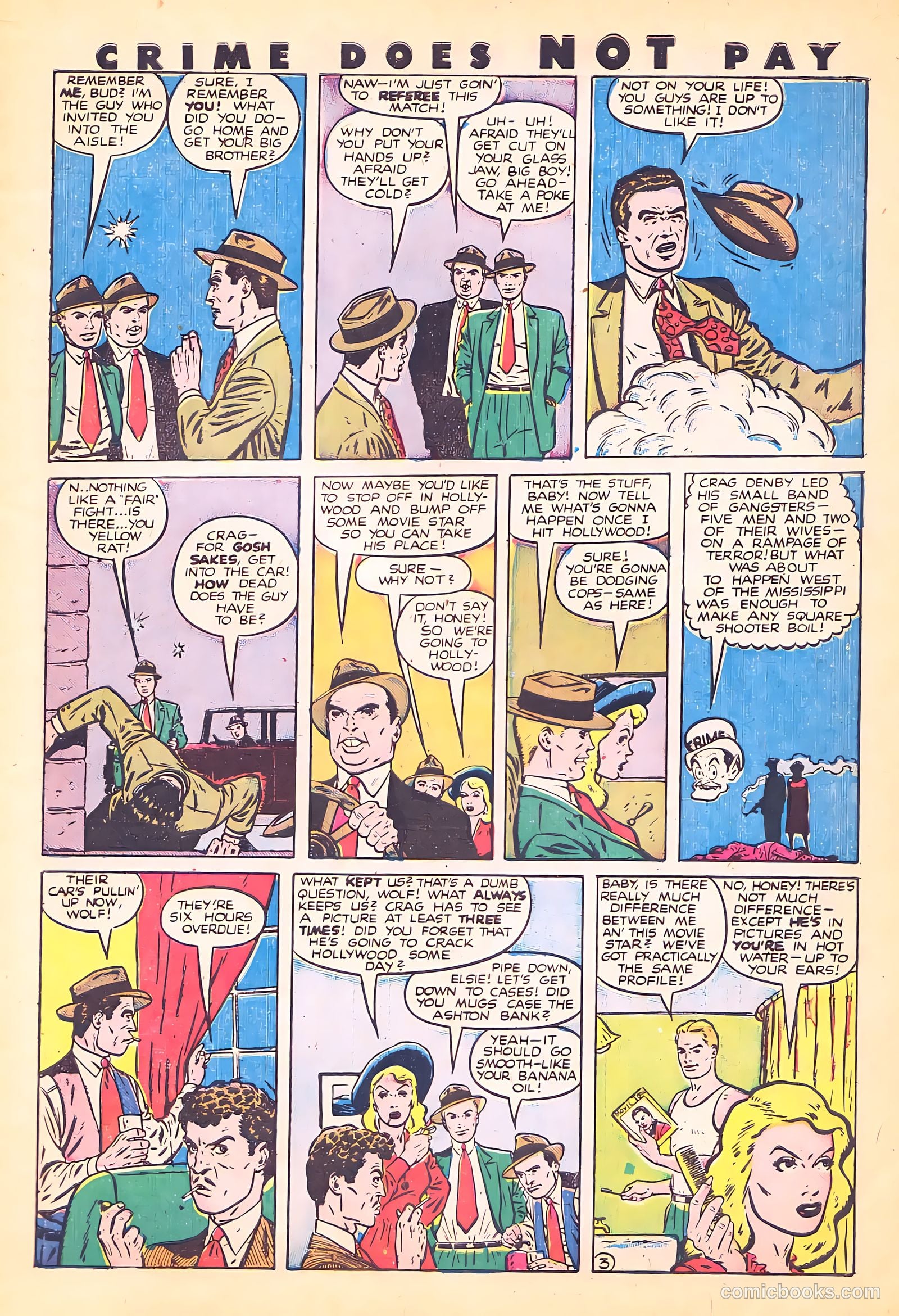 Crime Does Not Pay #72 (1942) — page 5 of 54