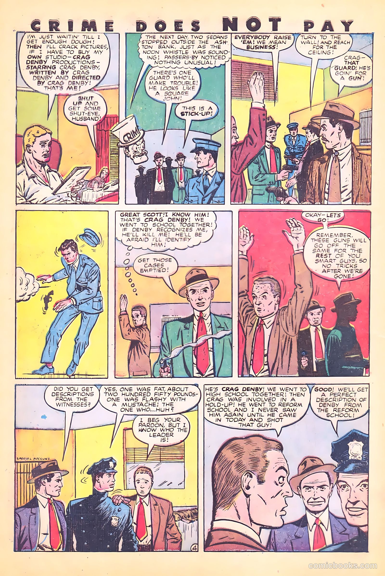 Crime Does Not Pay #72 (1942) — page 6 of 54