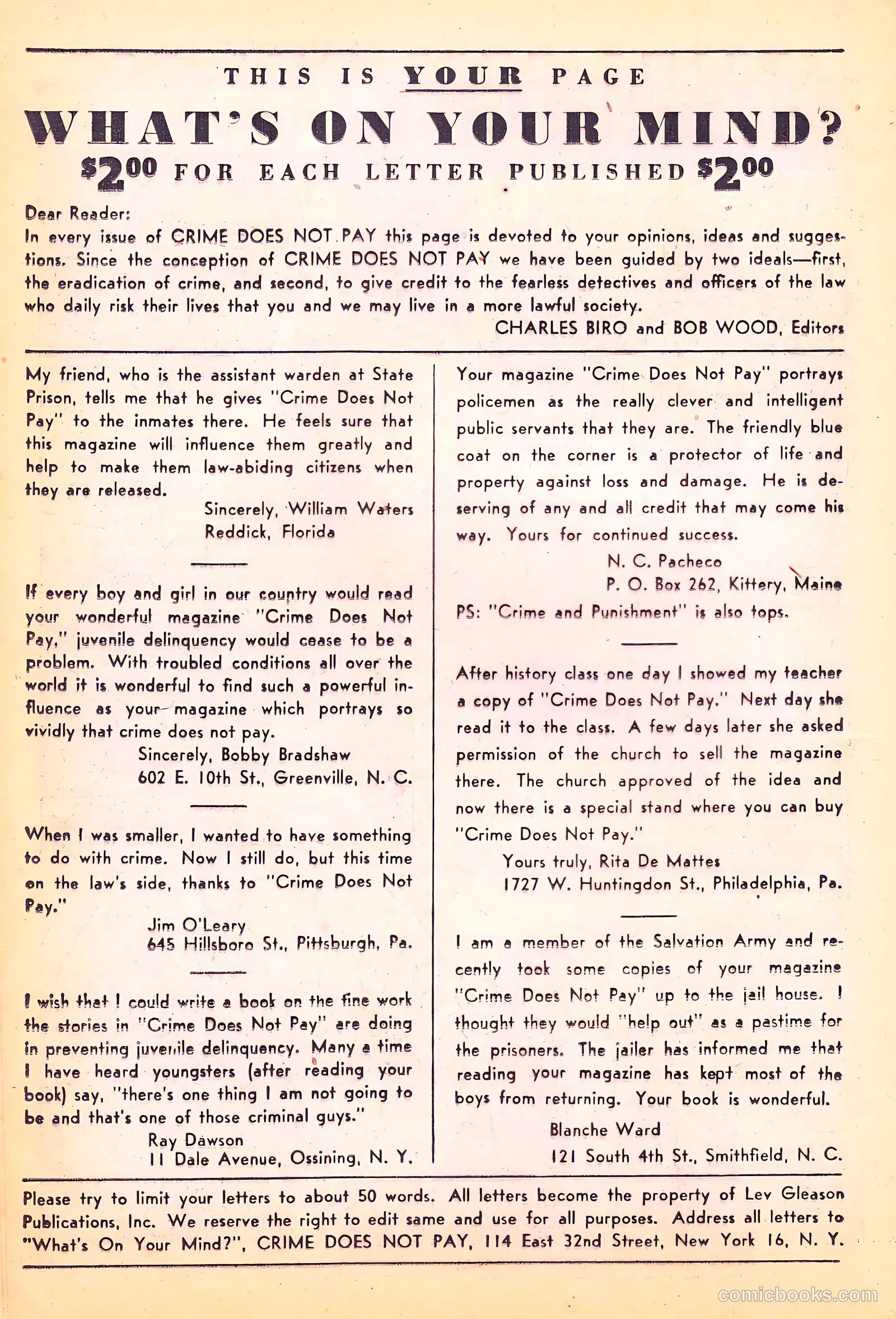 Crime Does Not Pay #72 (1942) — page 16 of 54