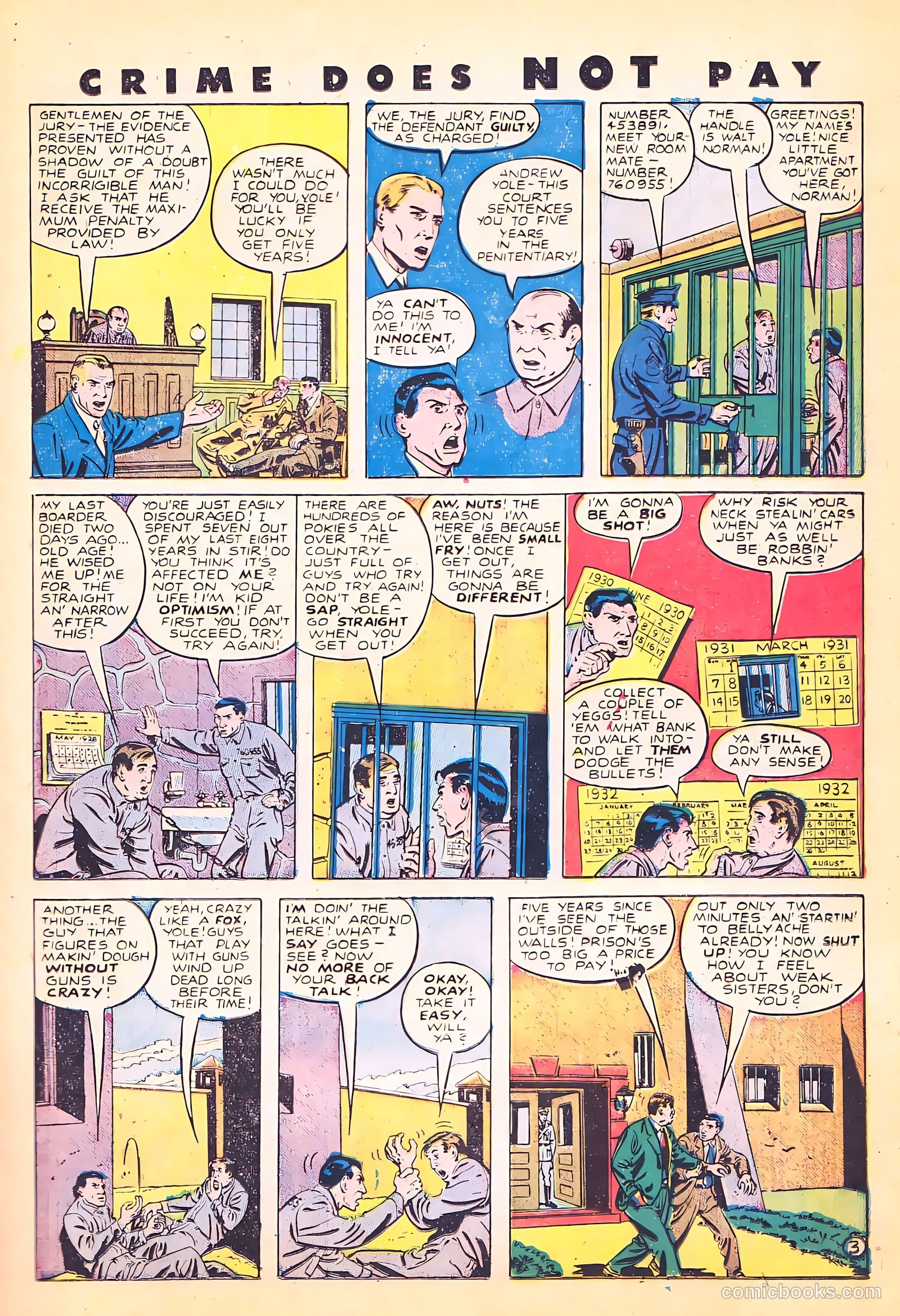 Crime Does Not Pay #72 (1942) — page 19 of 54