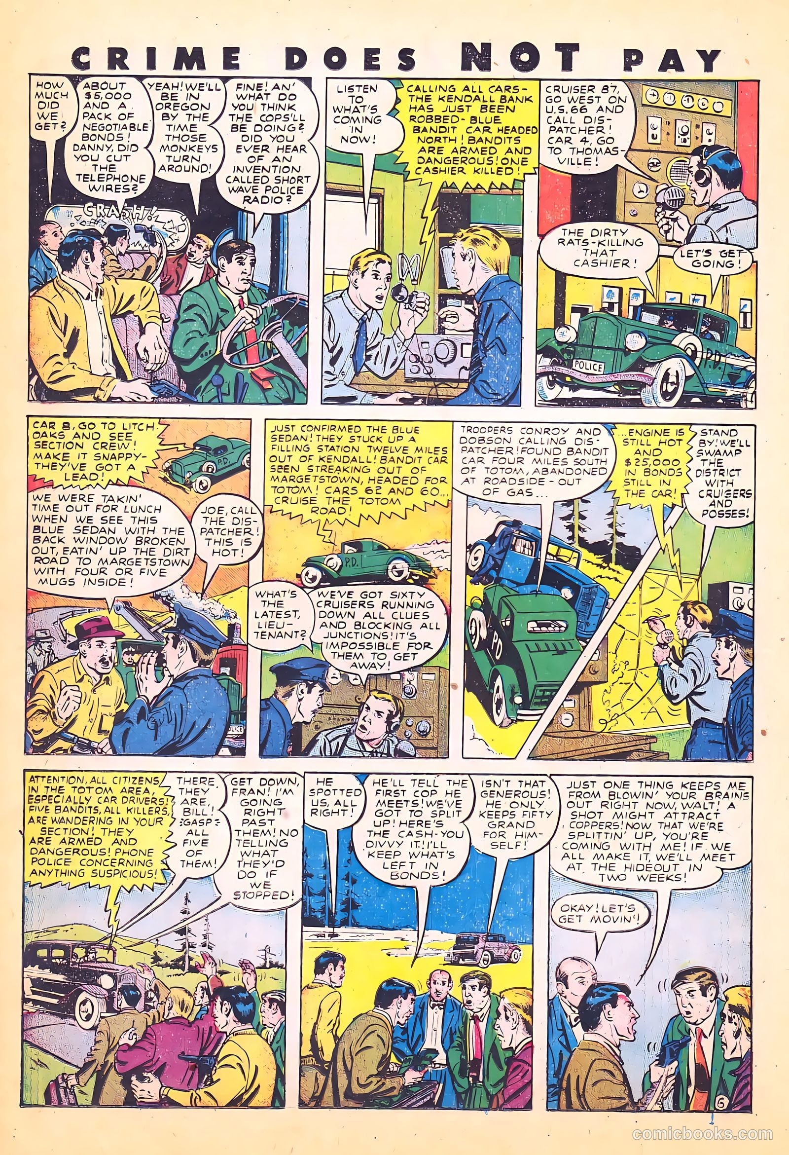 Crime Does Not Pay #72 (1942) — page 22 of 54