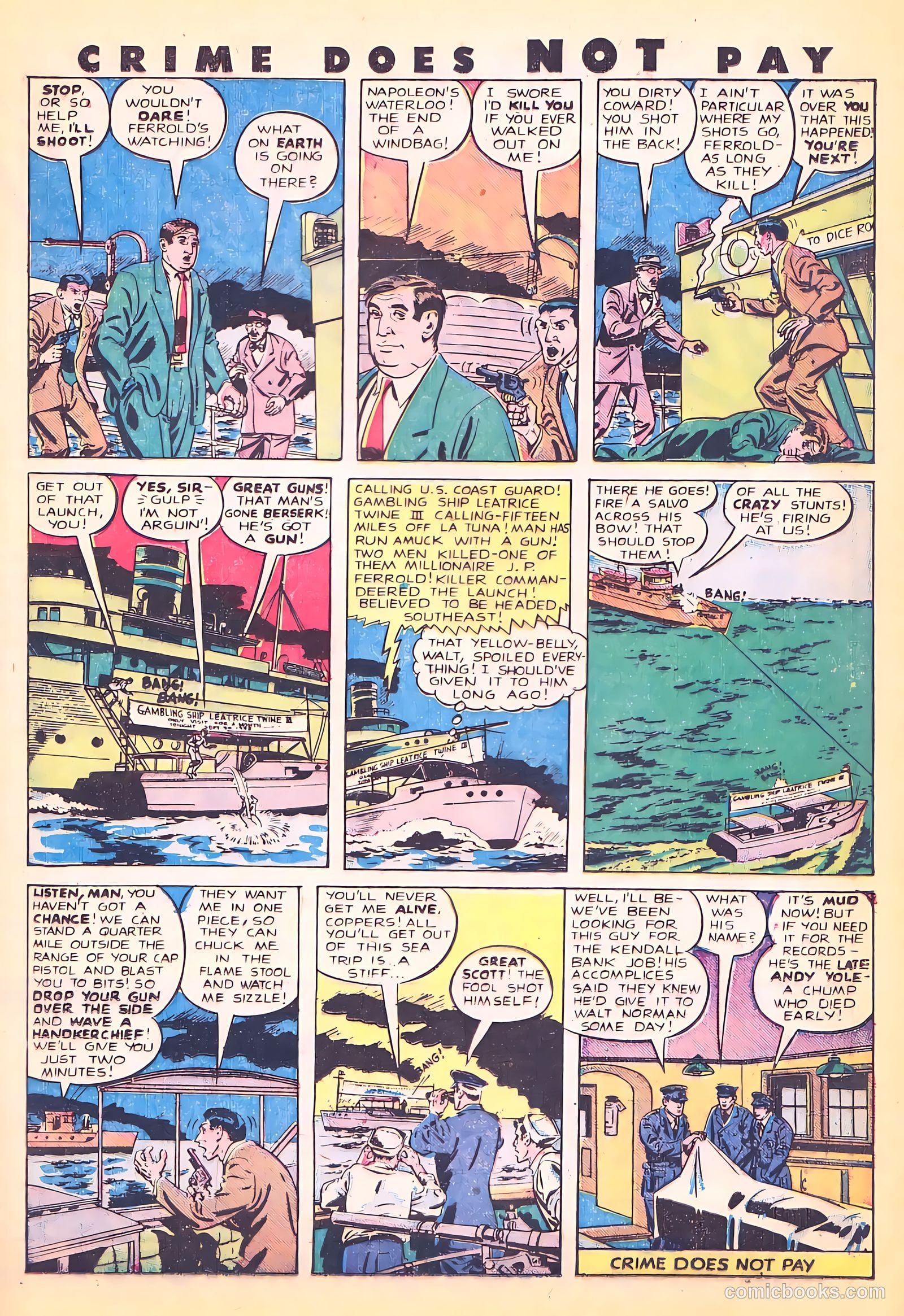 Crime Does Not Pay #72 (1942) — page 25 of 54