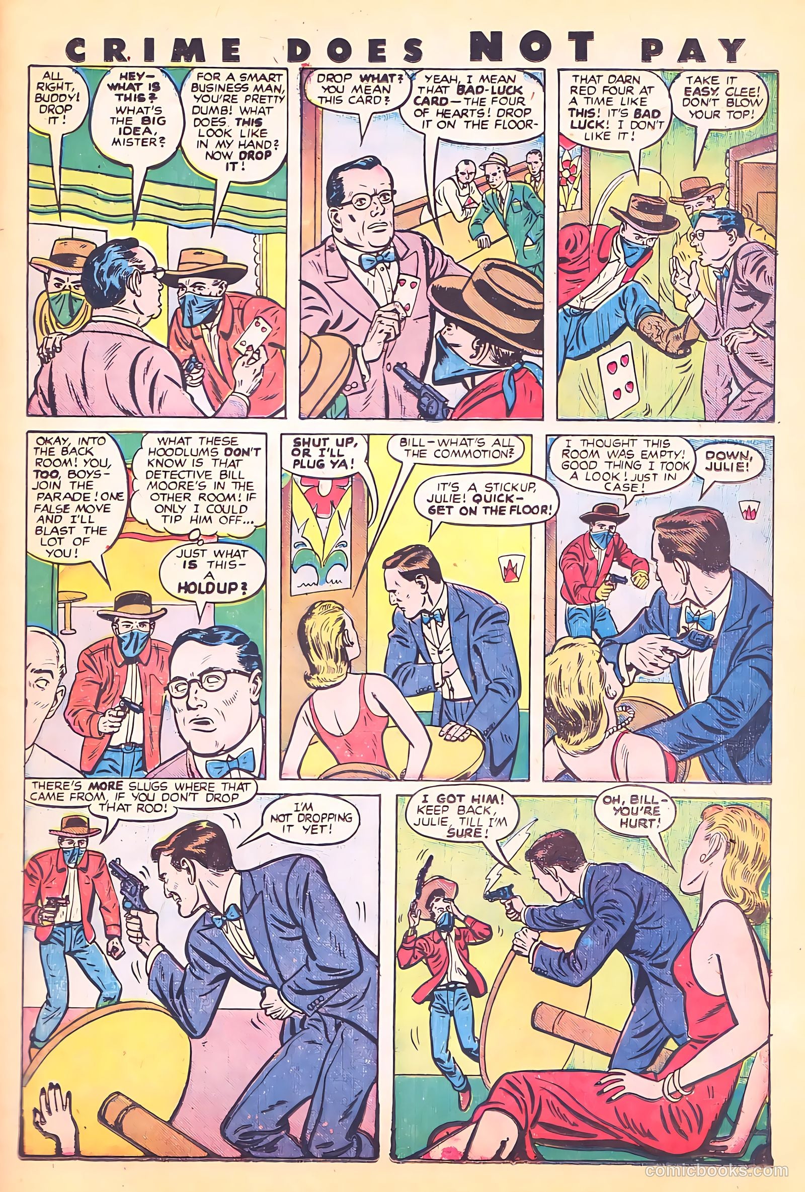 Crime Does Not Pay #72 (1942) — page 30 of 54