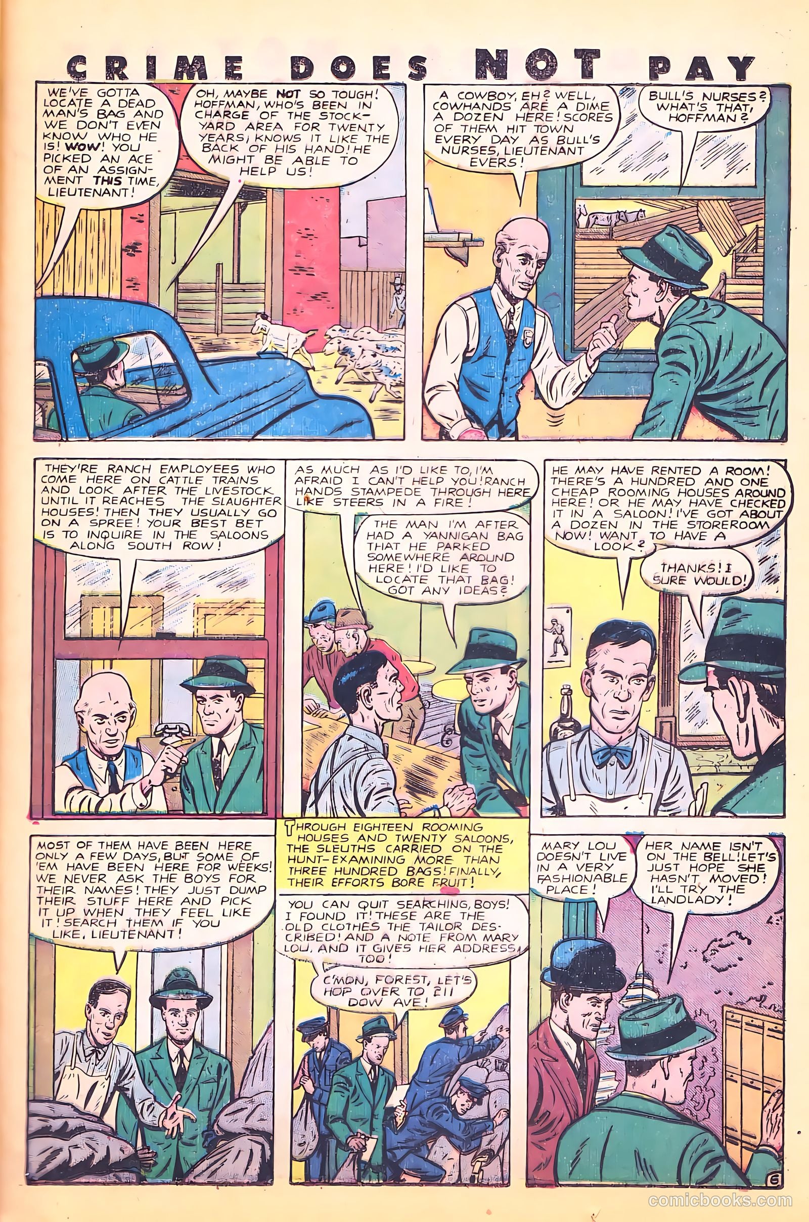 Crime Does Not Pay #72 (1942) — page 34 of 54