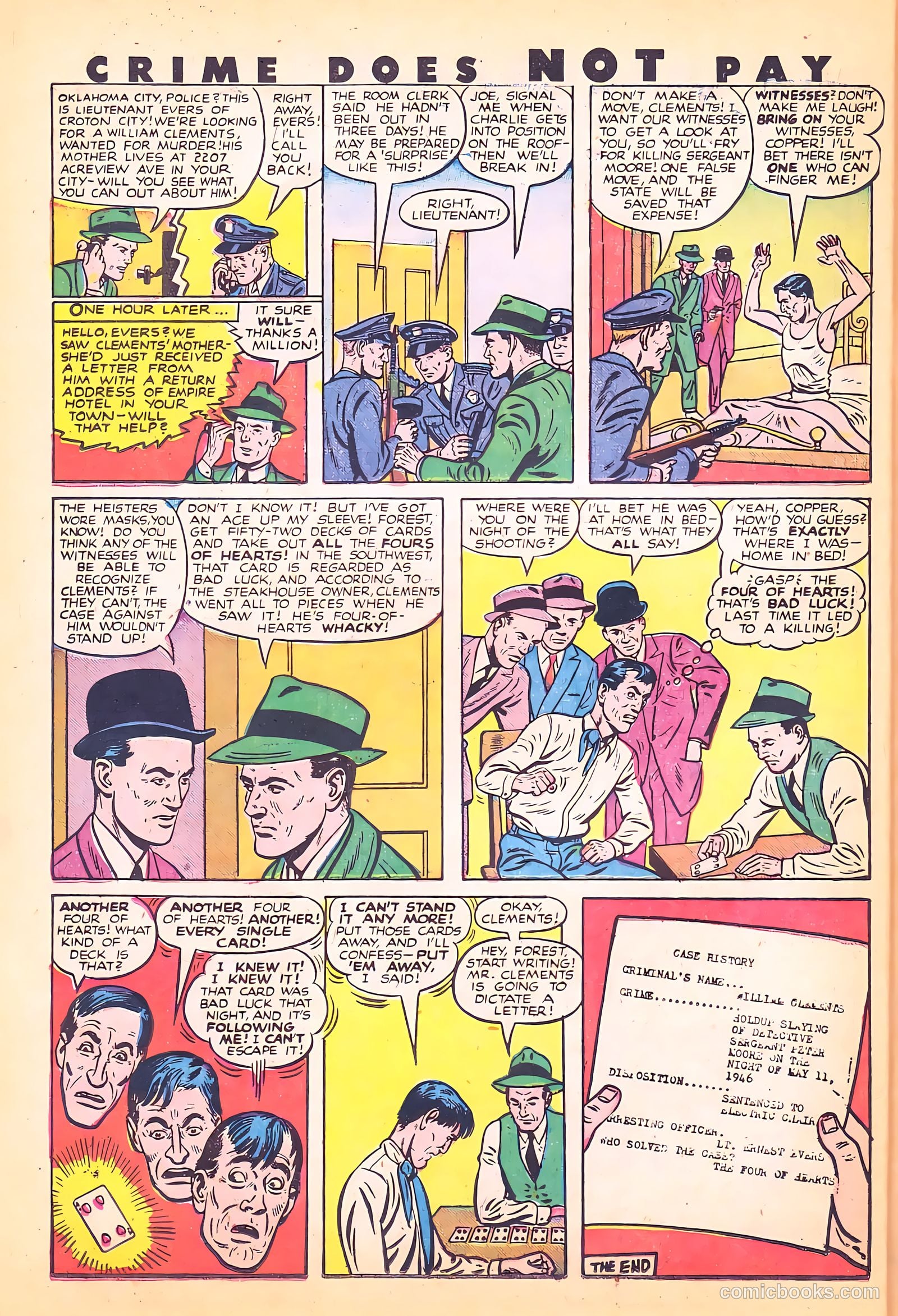 Crime Does Not Pay #72 (1942) — page 37 of 54