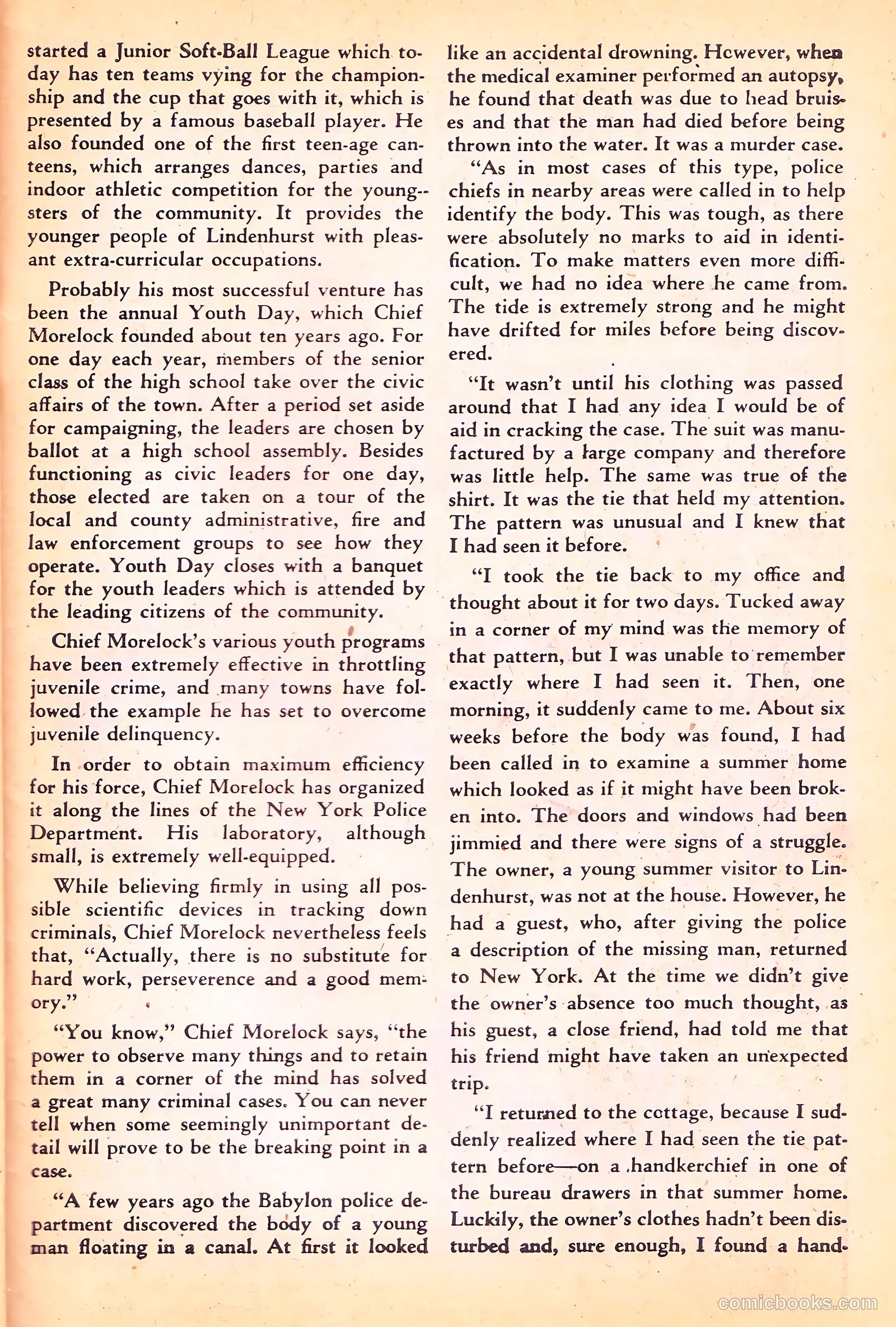 Crime Does Not Pay #72 (1942) — page 40 of 54