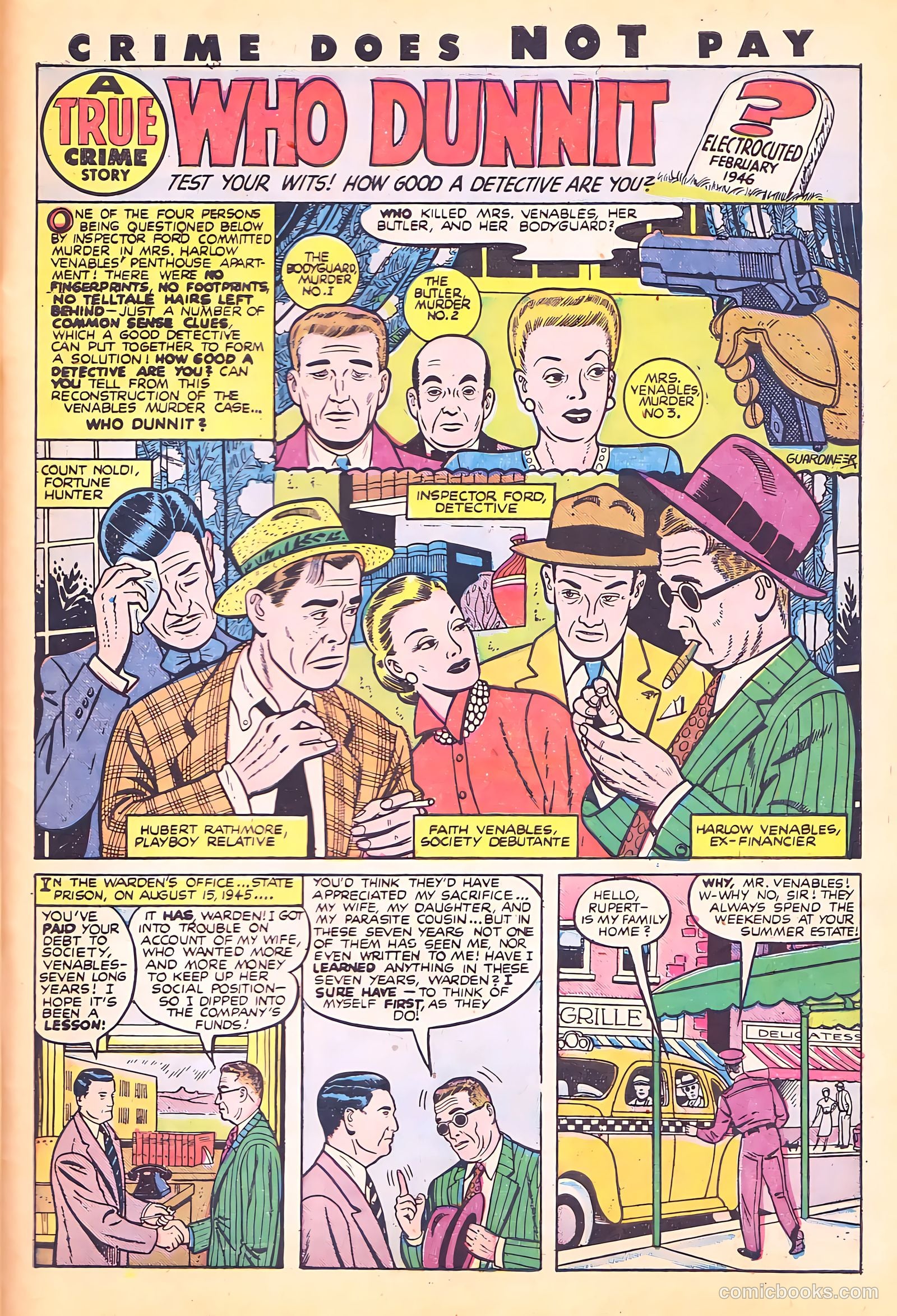 Crime Does Not Pay #72 (1942) — page 42 of 54