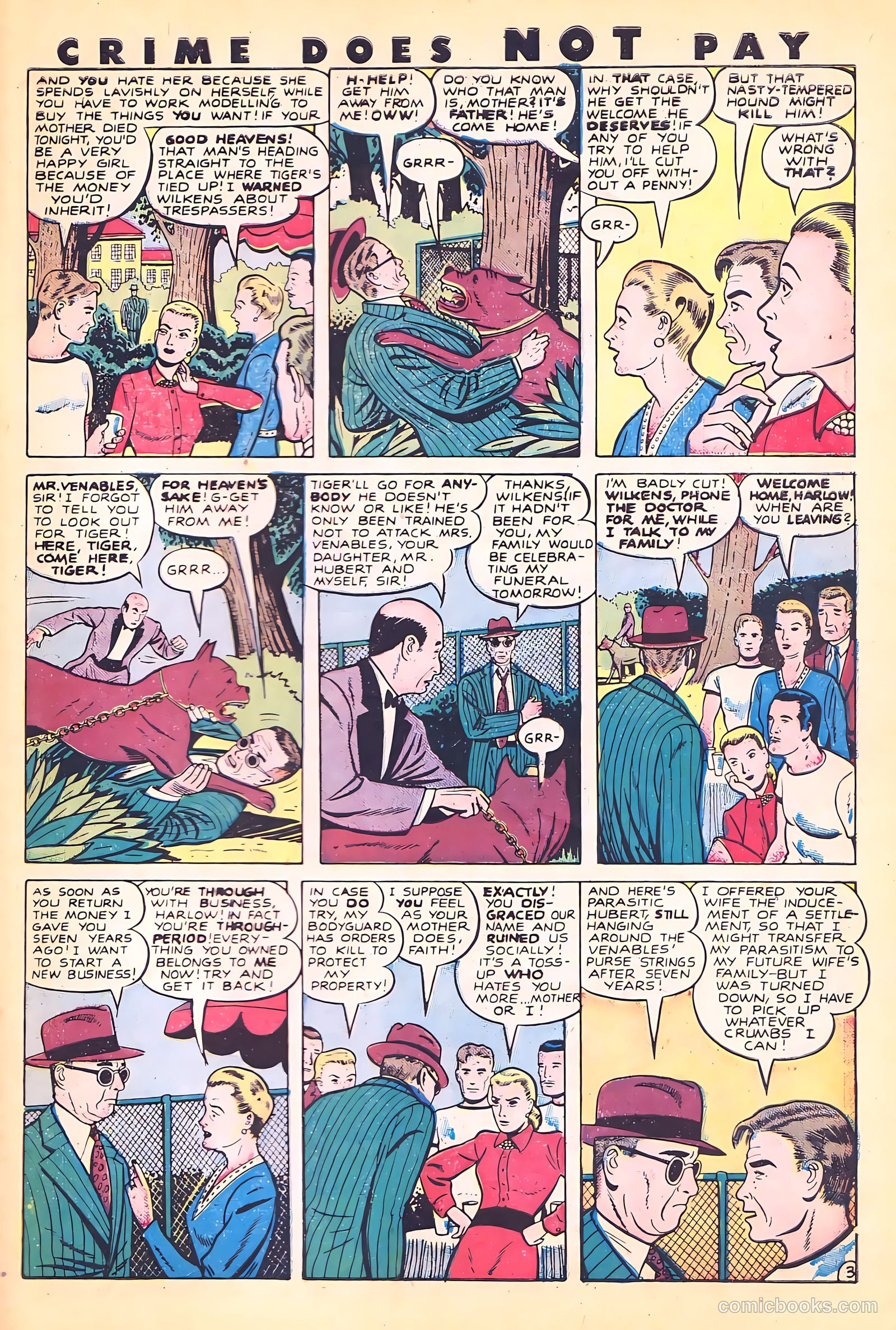 Crime Does Not Pay #72 (1942) — page 44 of 54