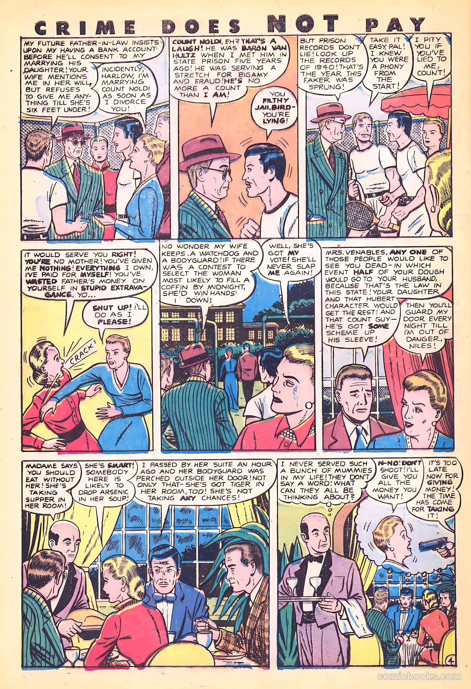 Crime Does Not Pay #72 (1942) — page 45 of 54