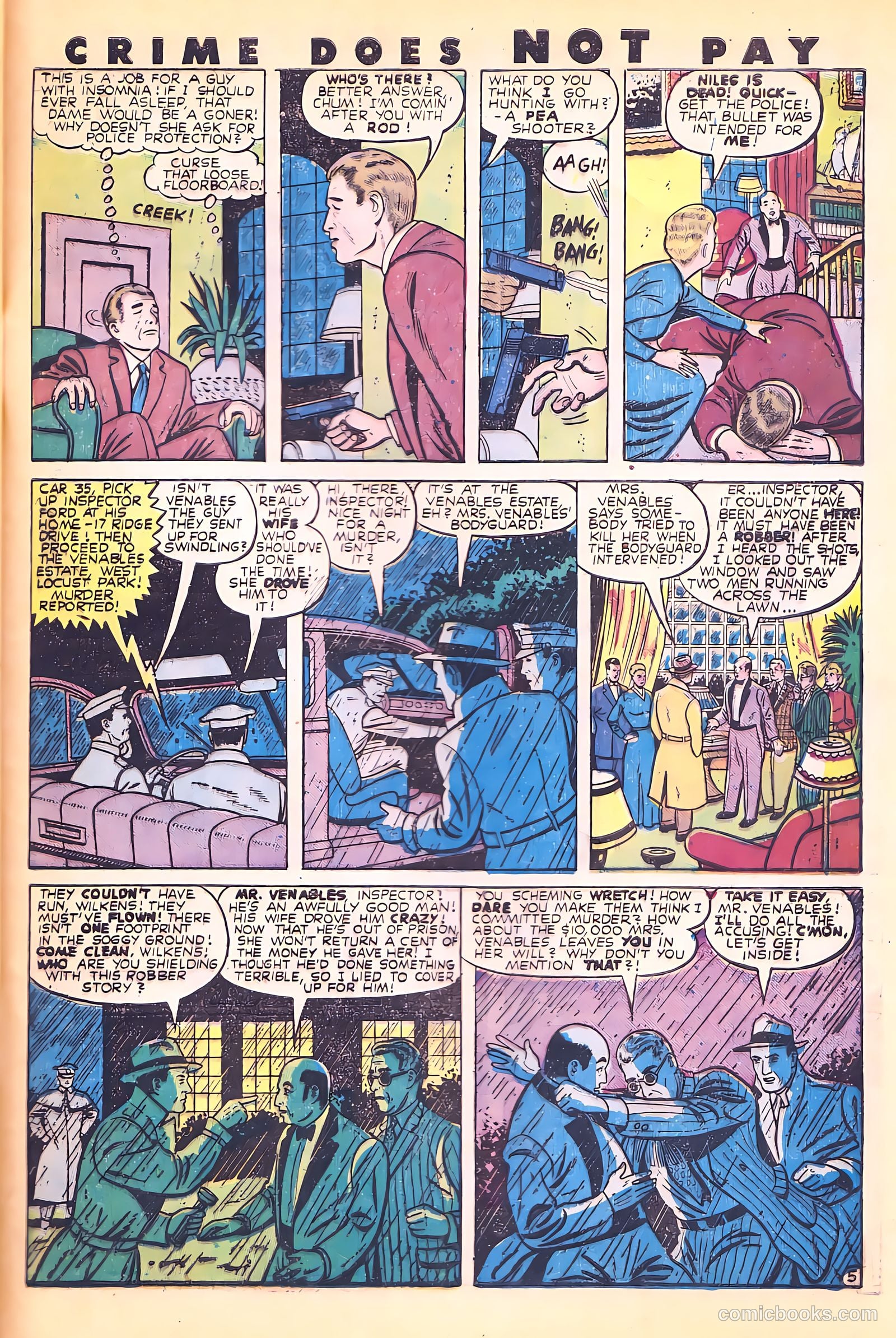 Crime Does Not Pay #72 (1942) — page 46 of 54