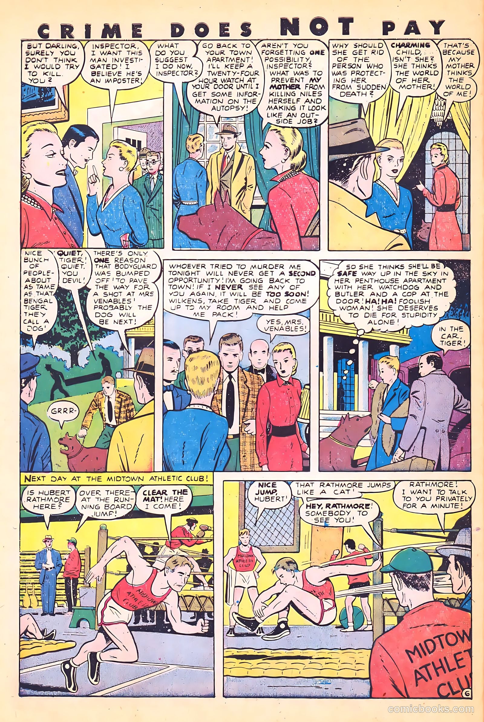 Crime Does Not Pay #72 (1942) — page 47 of 54