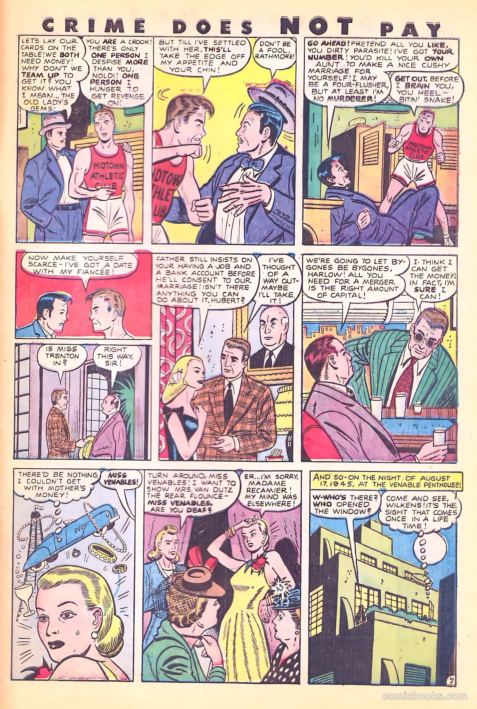 Crime Does Not Pay #72 (1942) — page 48 of 54