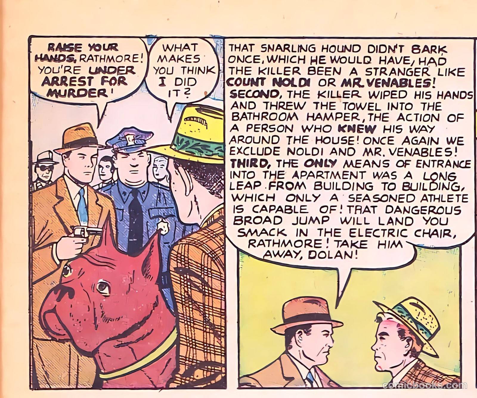 Crime Does Not Pay #72 (1942) — page 50 of 54
