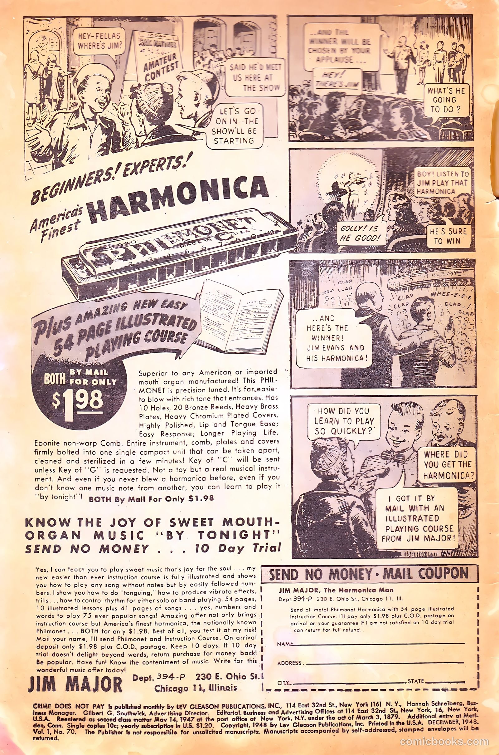 Crime Does Not Pay #70 (1942) — page 2 of 53