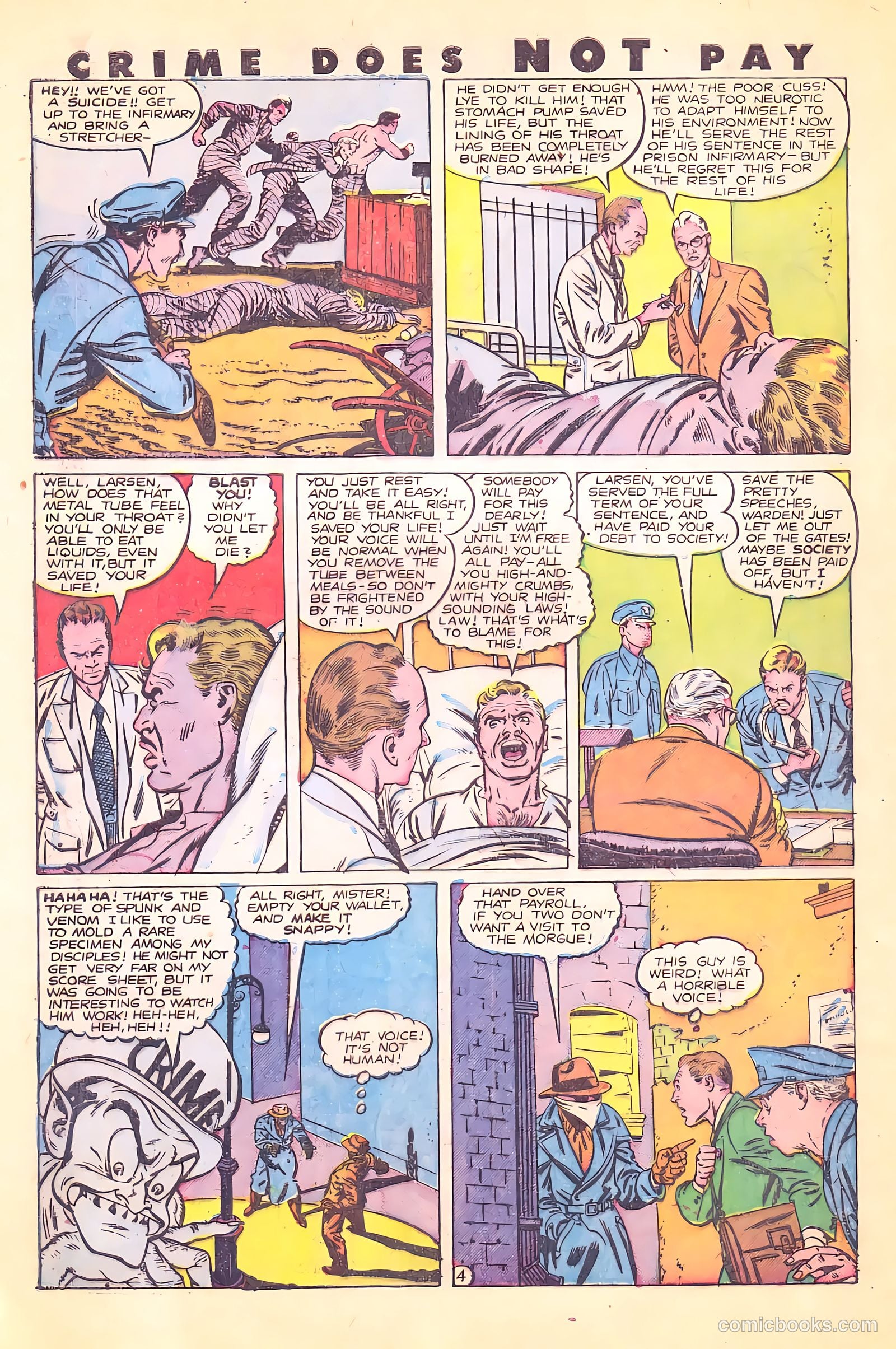 Crime Does Not Pay #70 (1942) — page 6 of 53