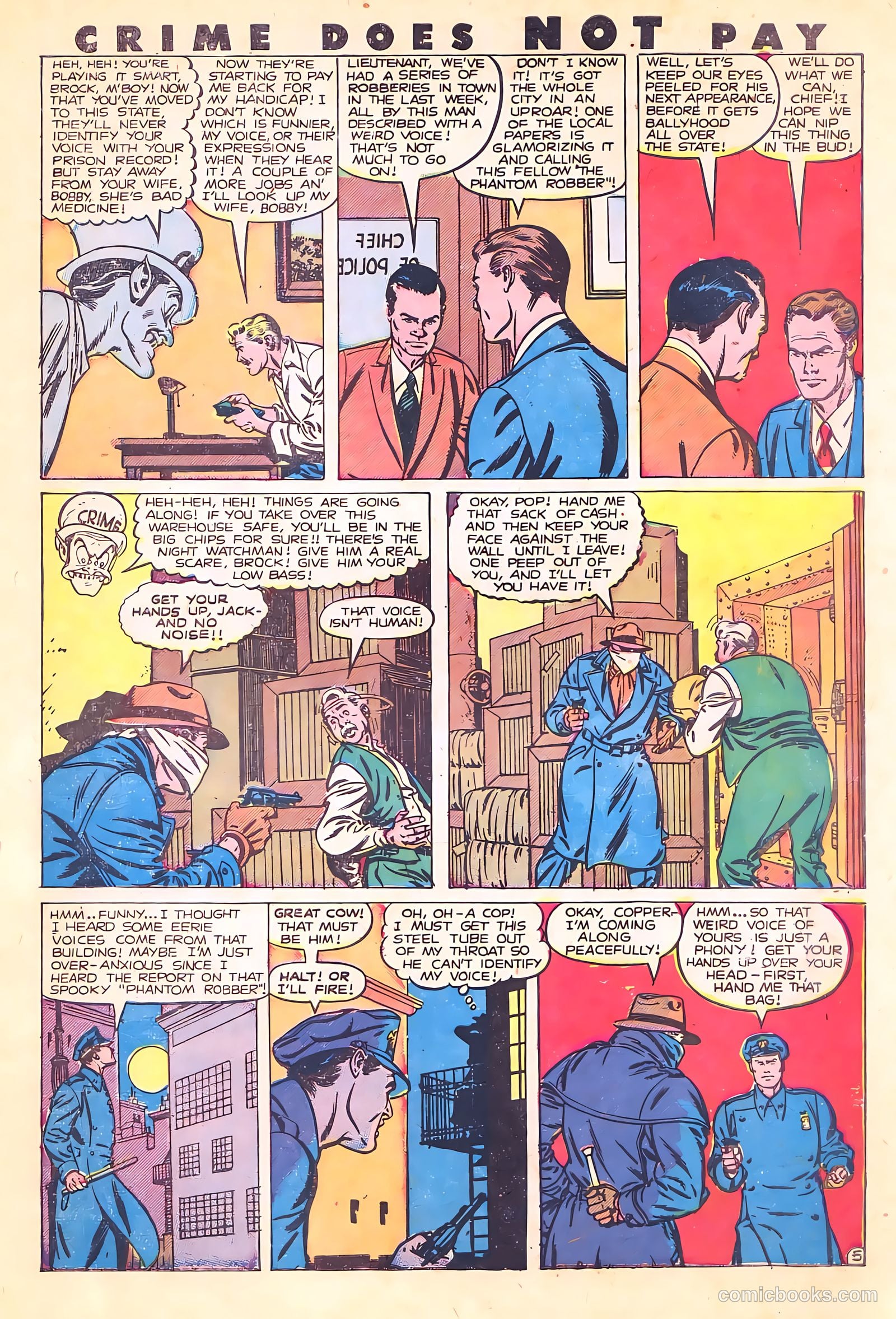 Crime Does Not Pay #70 (1942) — page 7 of 53