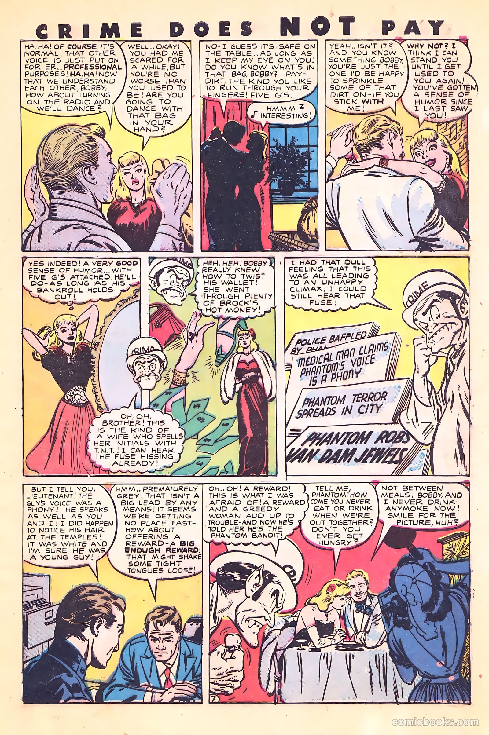 Crime Does Not Pay #70 (1942) — page 9 of 53