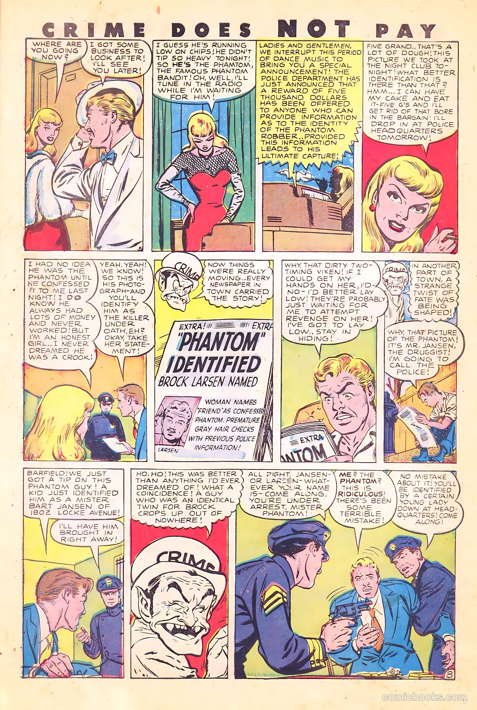 Crime Does Not Pay #70 (1942) — page 10 of 53