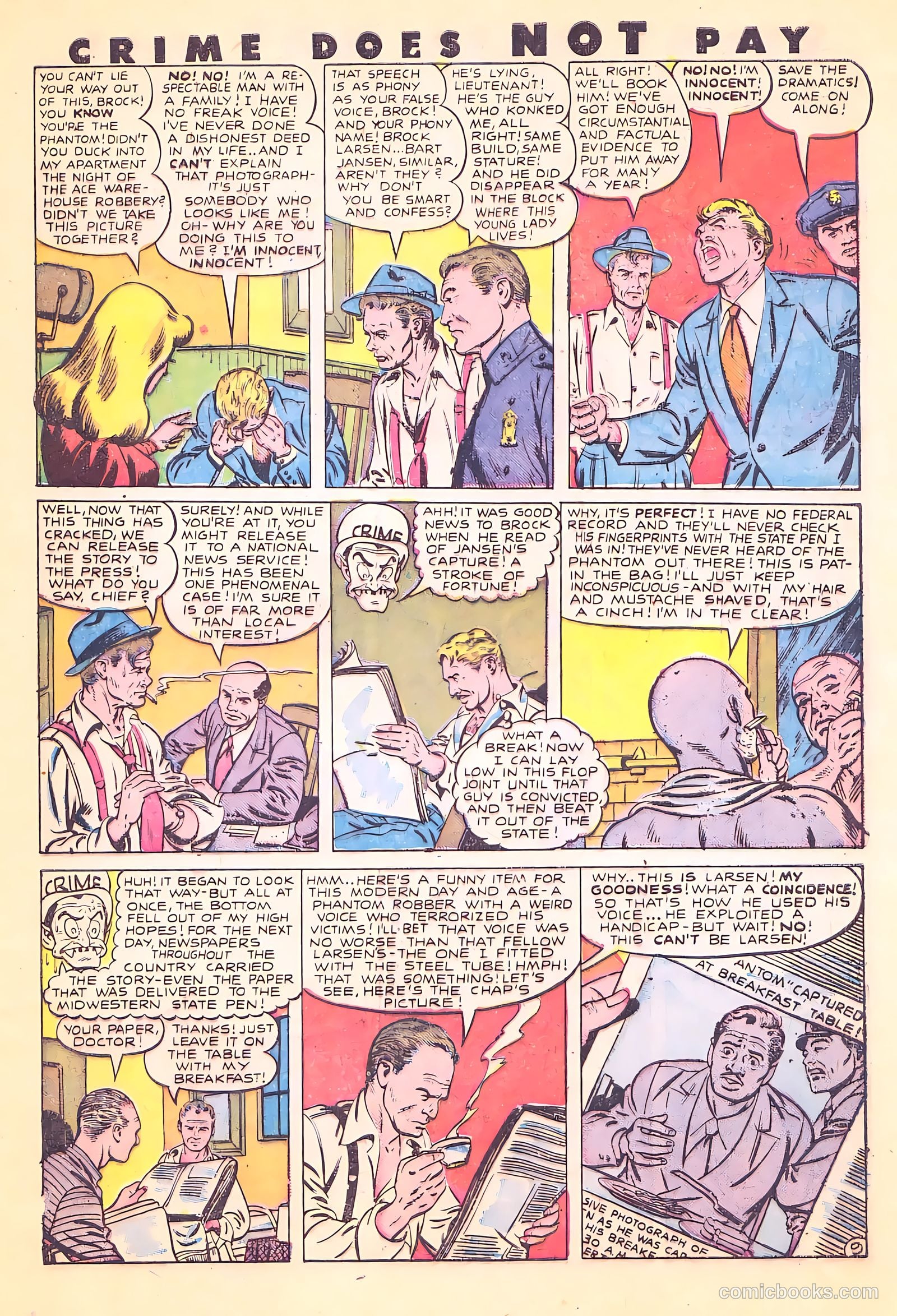 Crime Does Not Pay #70 (1942) — page 11 of 53