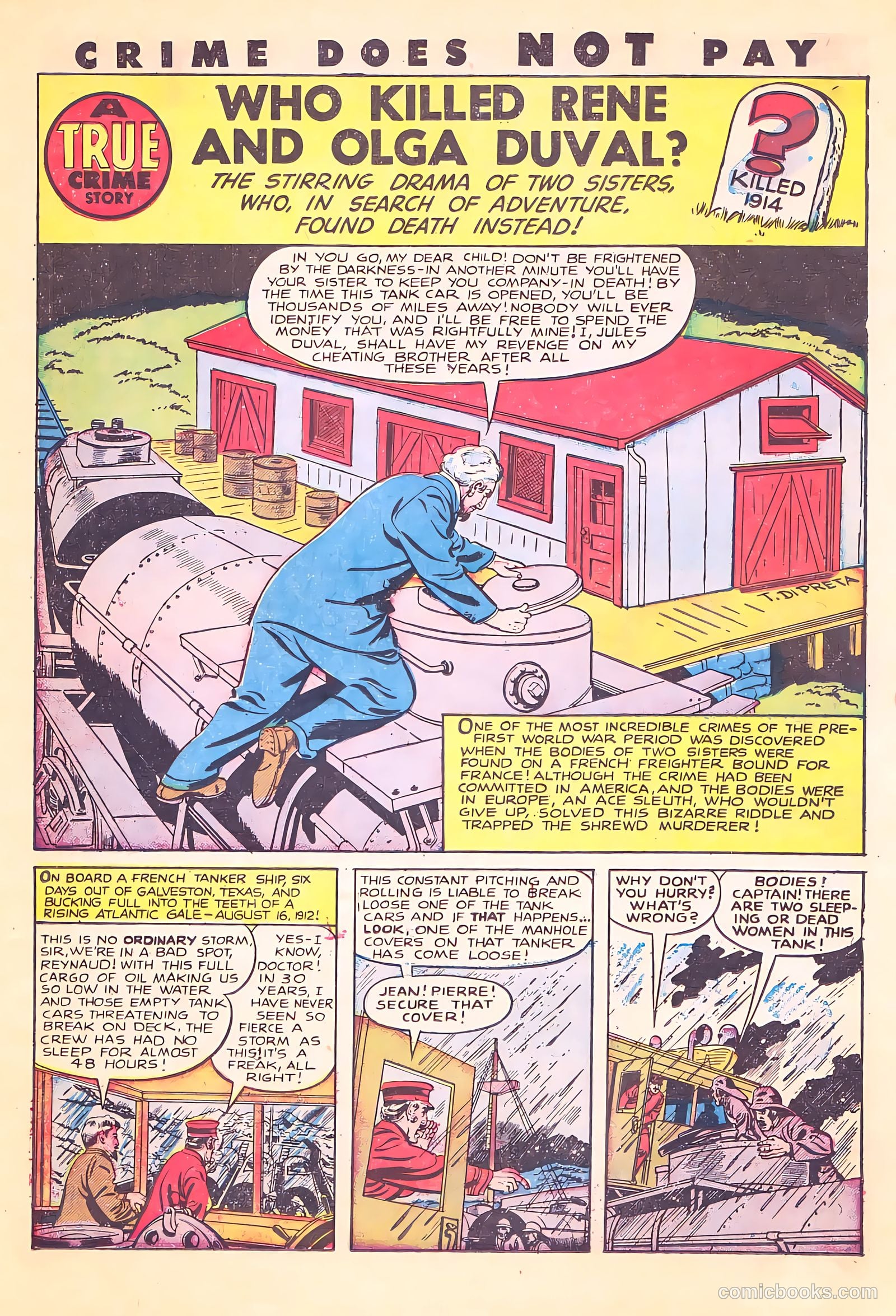 Crime Does Not Pay #70 (1942) — page 15 of 53