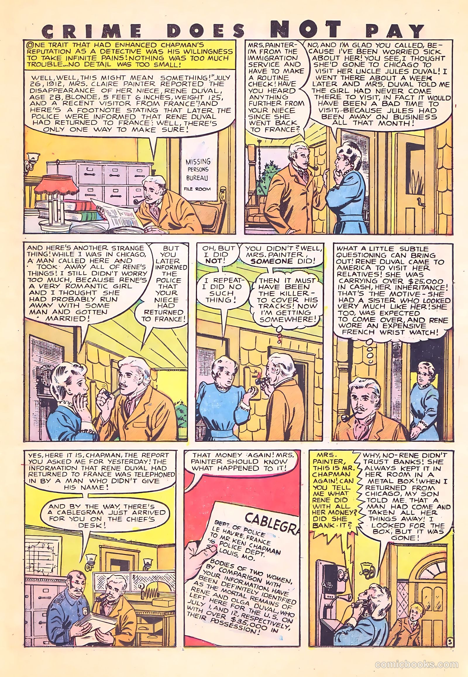 Crime Does Not Pay #70 (1942) — page 17 of 53