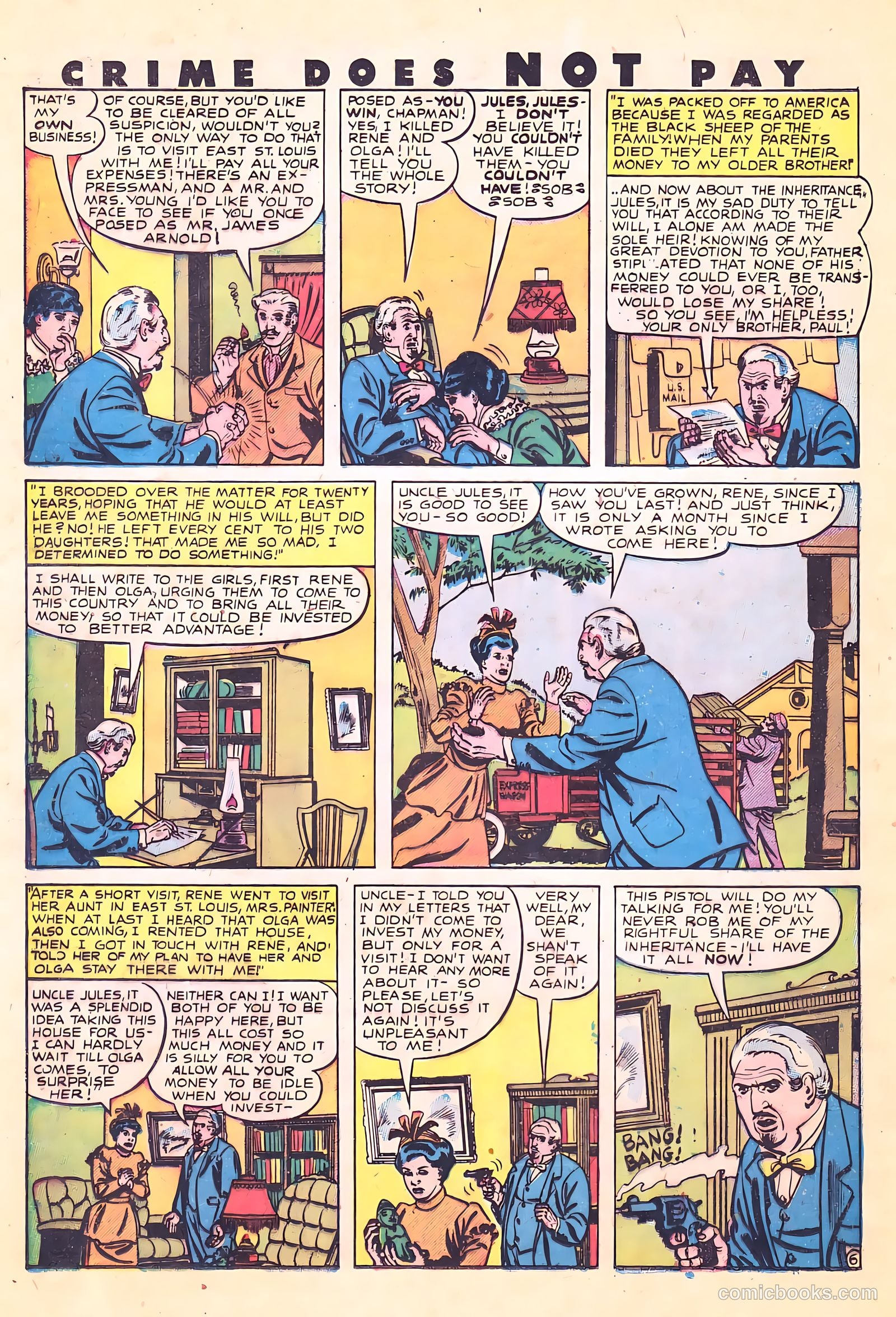 Crime Does Not Pay #70 (1942) — page 20 of 53