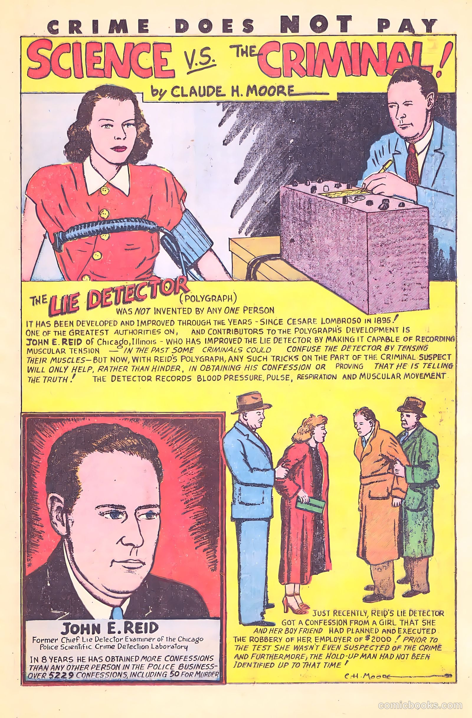Crime Does Not Pay #70 (1942) — page 23 of 53