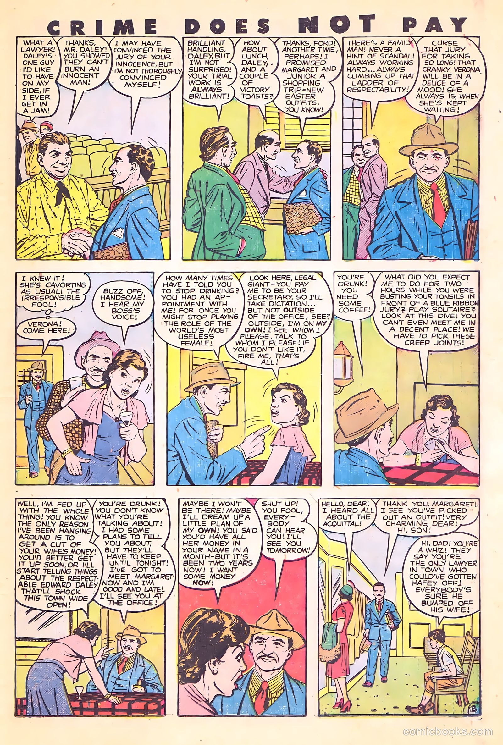 Crime Does Not Pay #70 (1942) — page 30 of 53