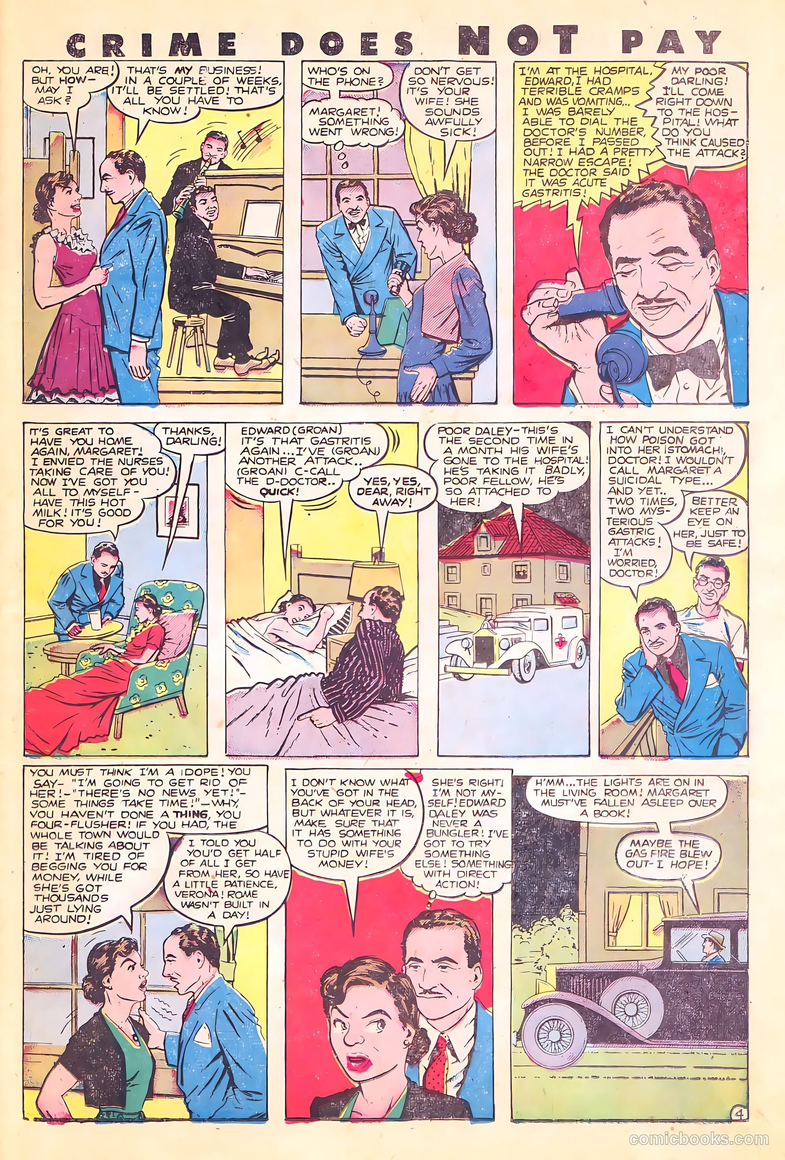 Crime Does Not Pay #70 (1942) — page 32 of 53