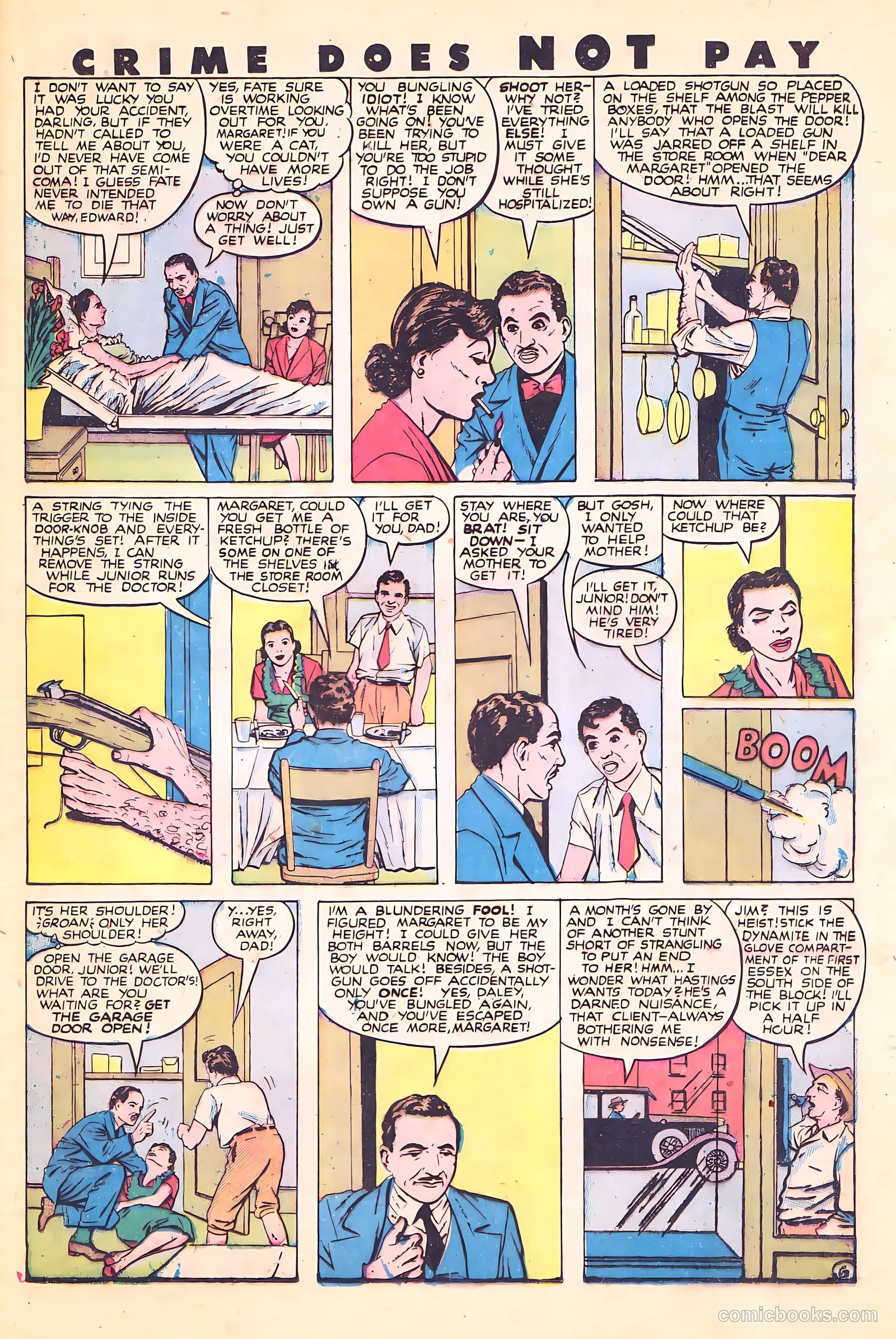 Crime Does Not Pay #70 (1942) — page 34 of 53